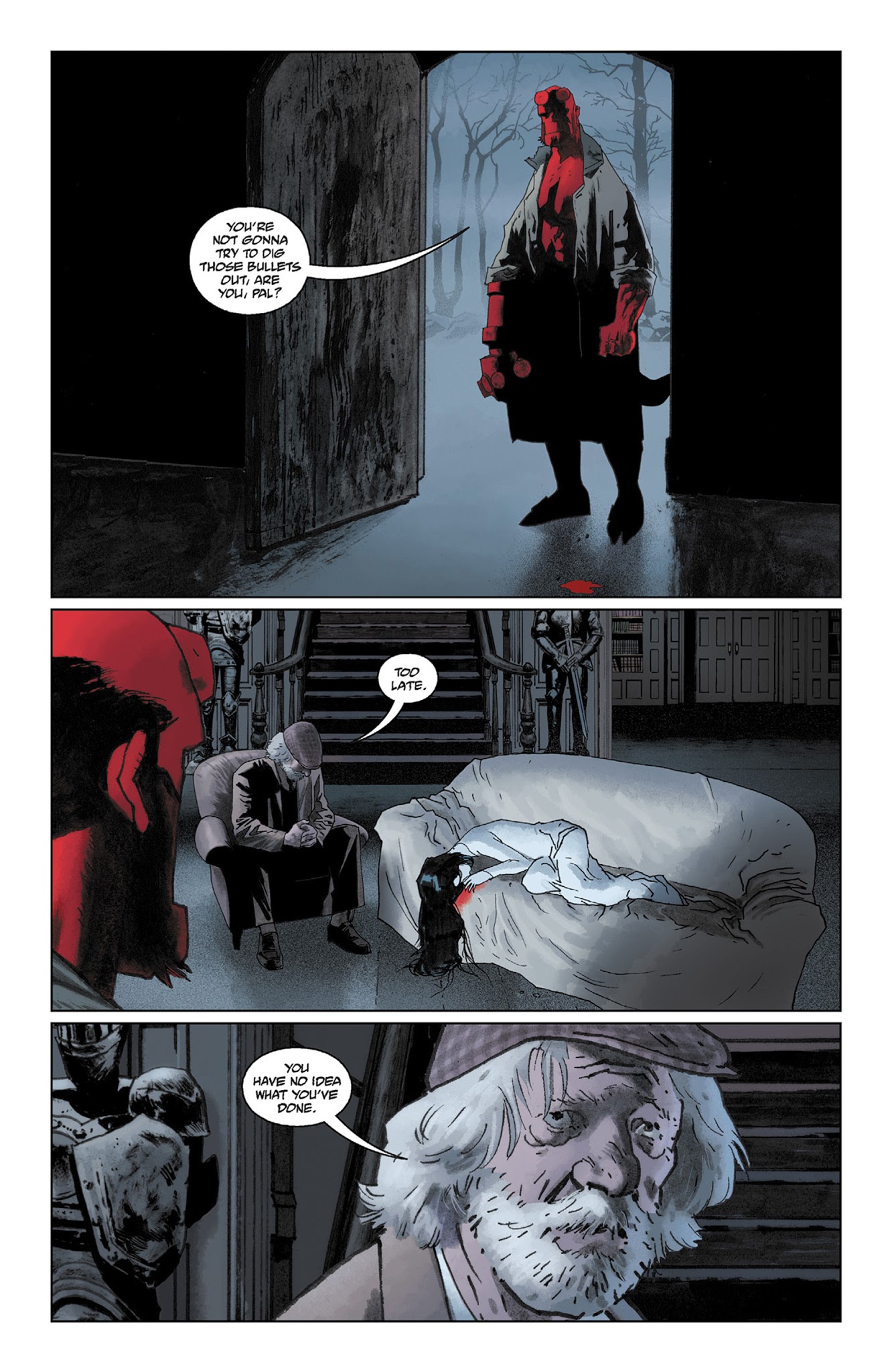 Read online Hellboy: The Bride Of Hell  and Others comic -  Issue # TPB - 77