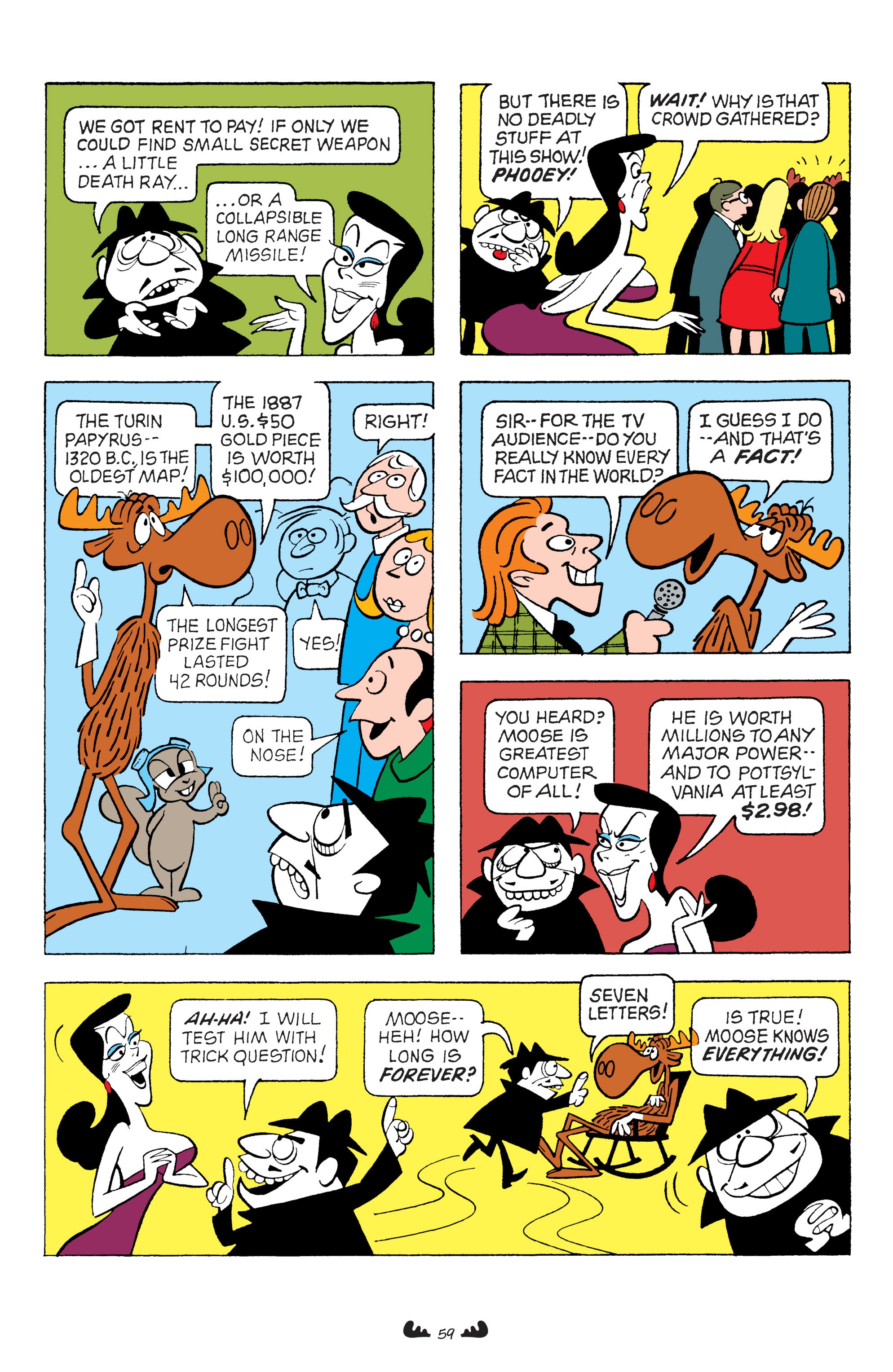 Read online Rocky & Bullwinkle Classics comic -  Issue # TPB 3 - 60