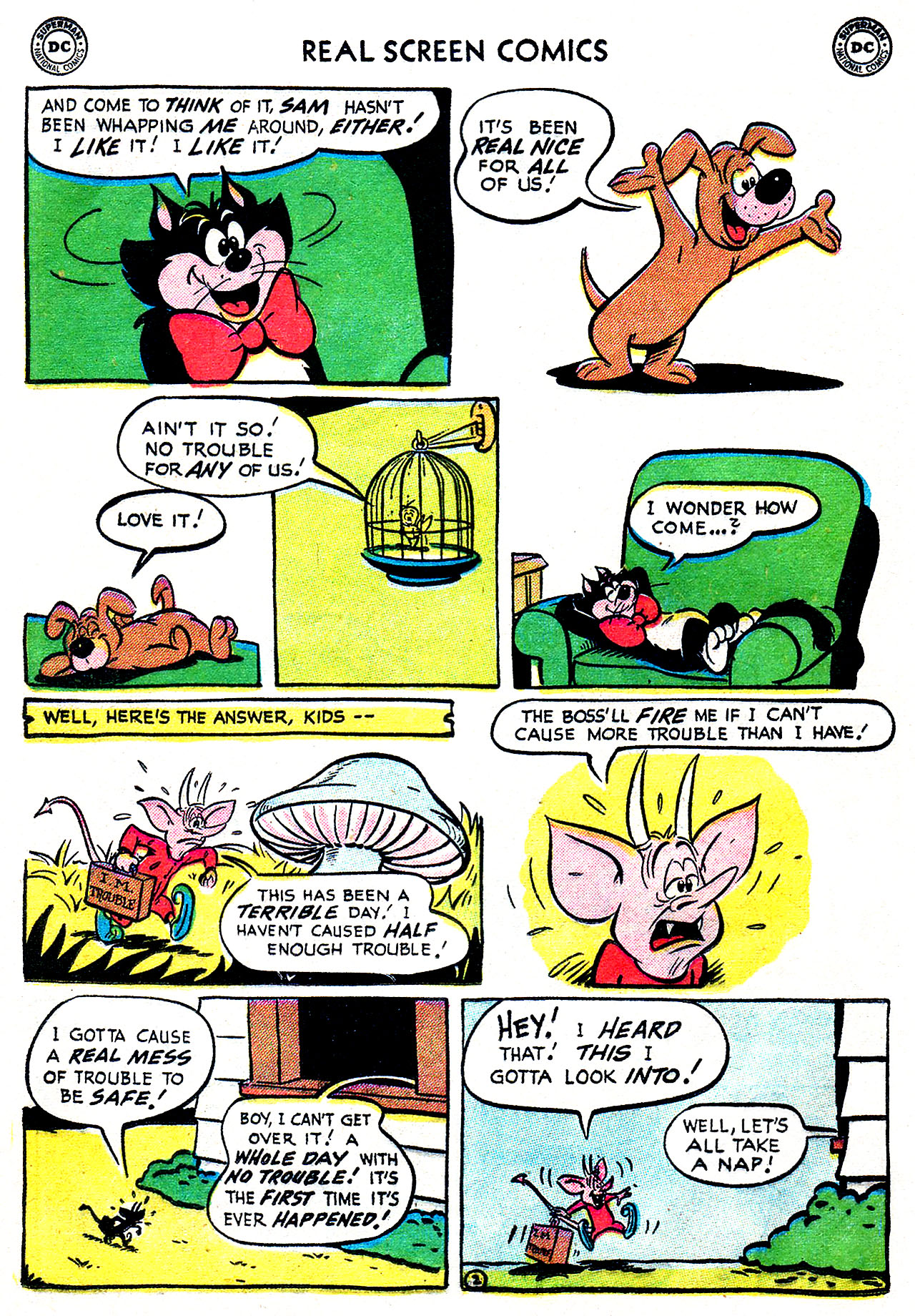 Read online Real Screen Comics comic -  Issue #102 - 12