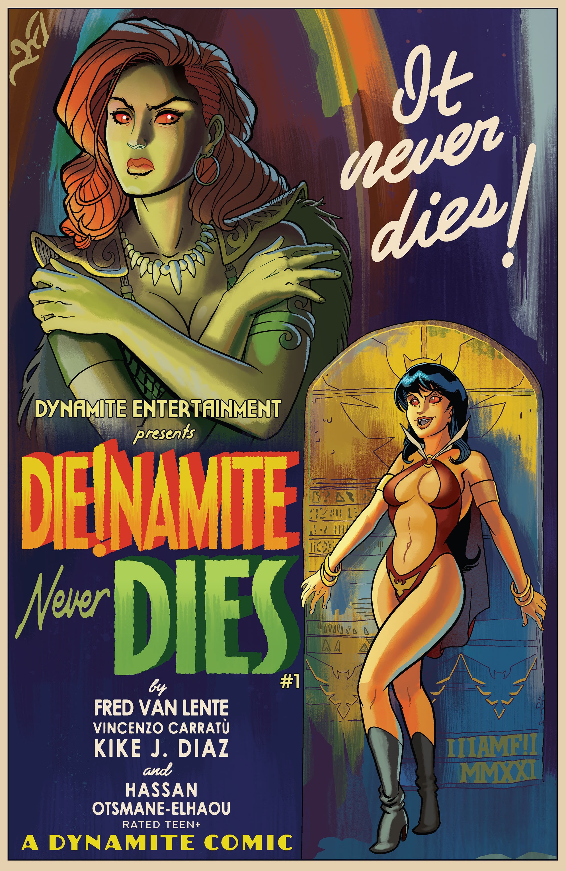Read online Die!Namite Never Dies comic -  Issue #1 - 1