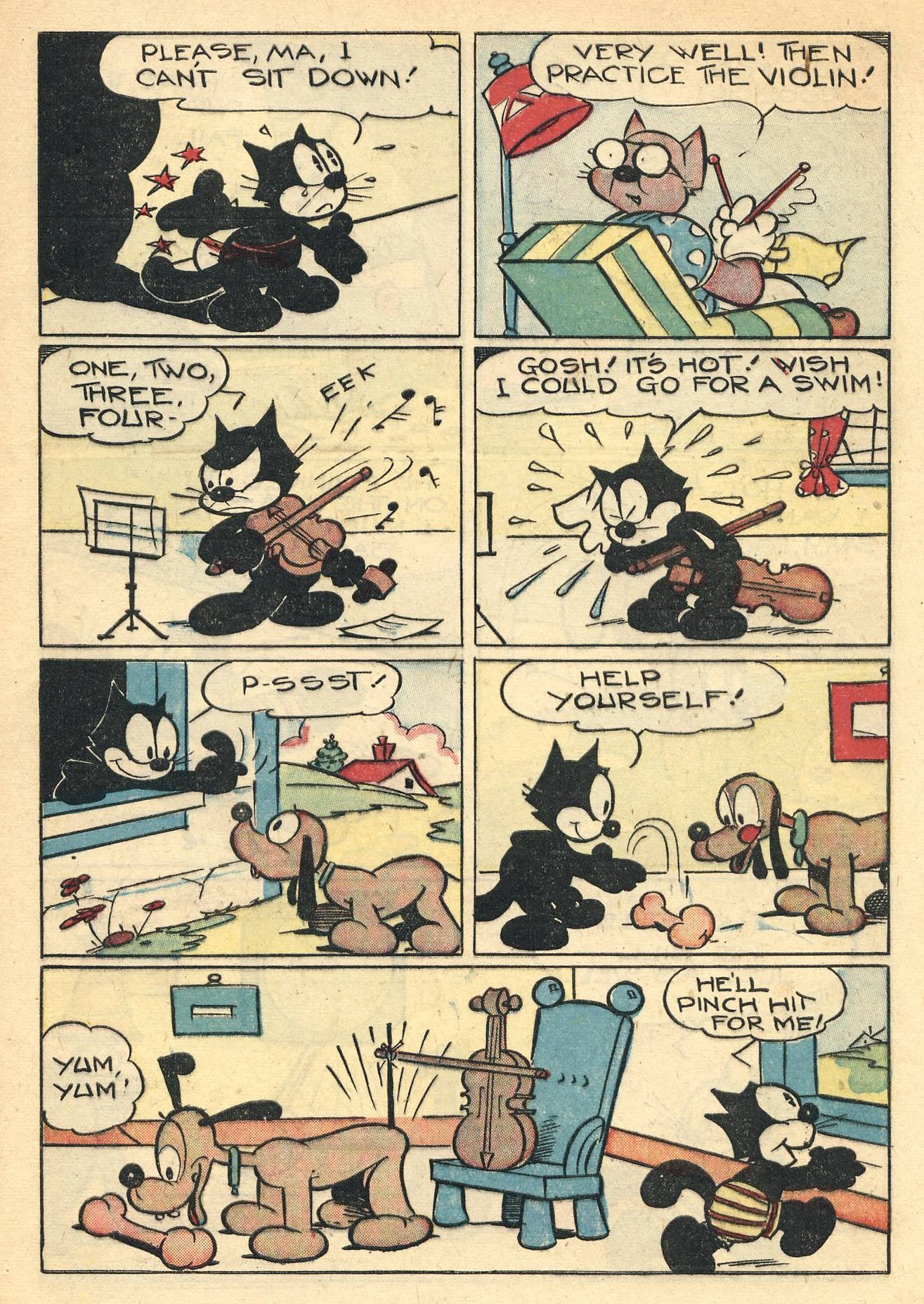 Read online Felix the Cat (1948) comic -  Issue #11 - 7
