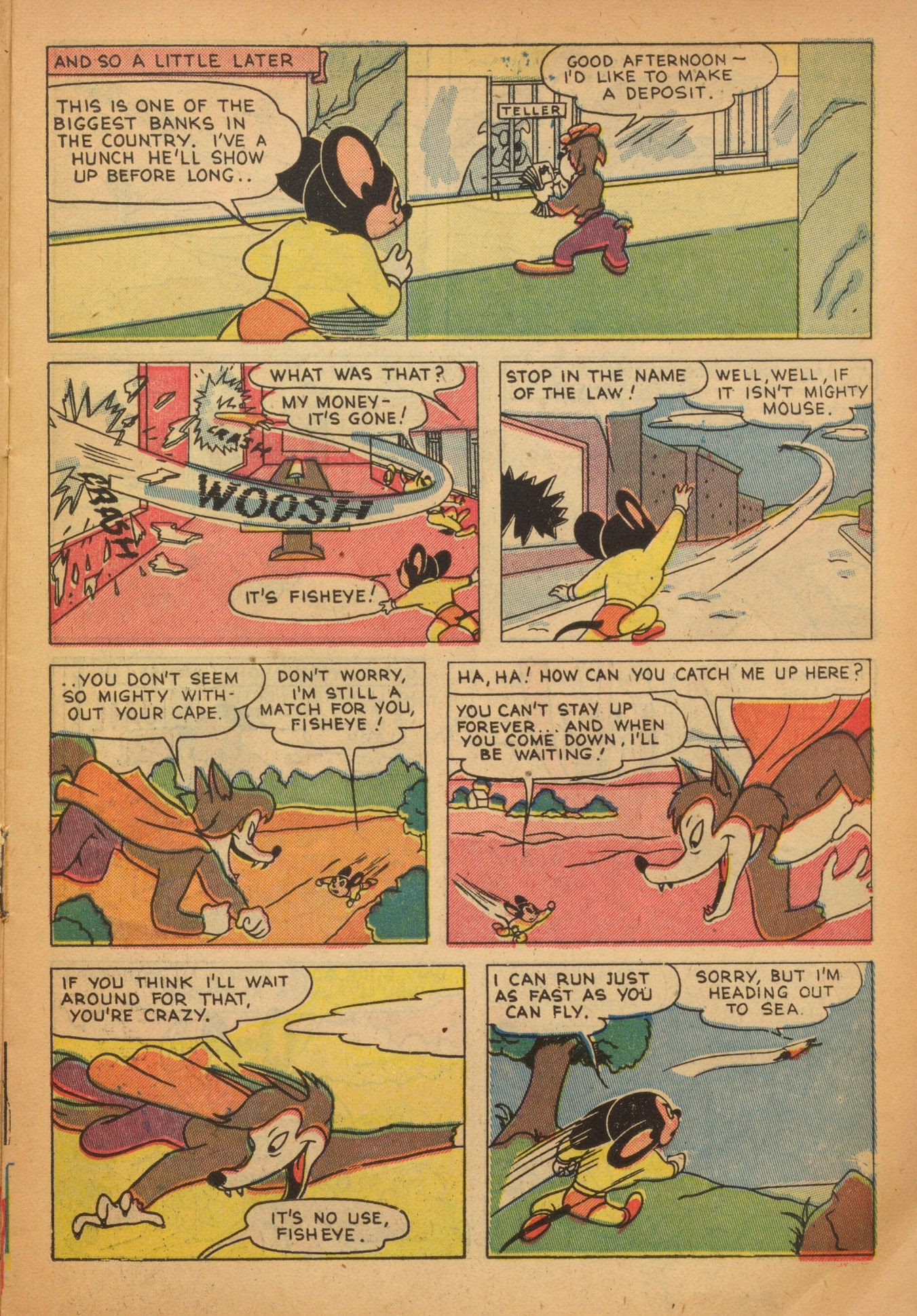 Read online Paul Terry's Mighty Mouse Comics comic -  Issue #6 - 19