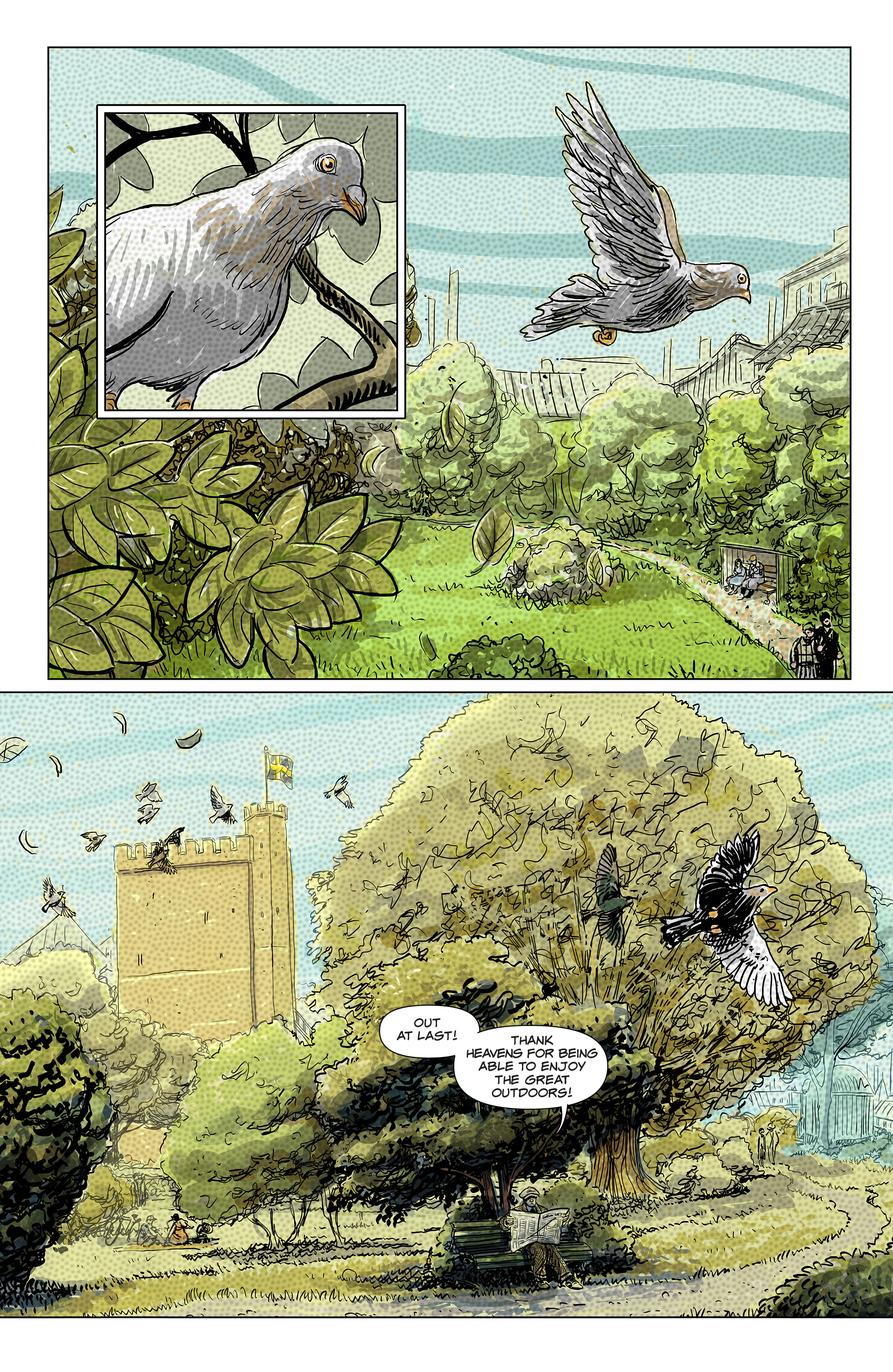 Read online The Northern Dark comic -  Issue #9 - 13