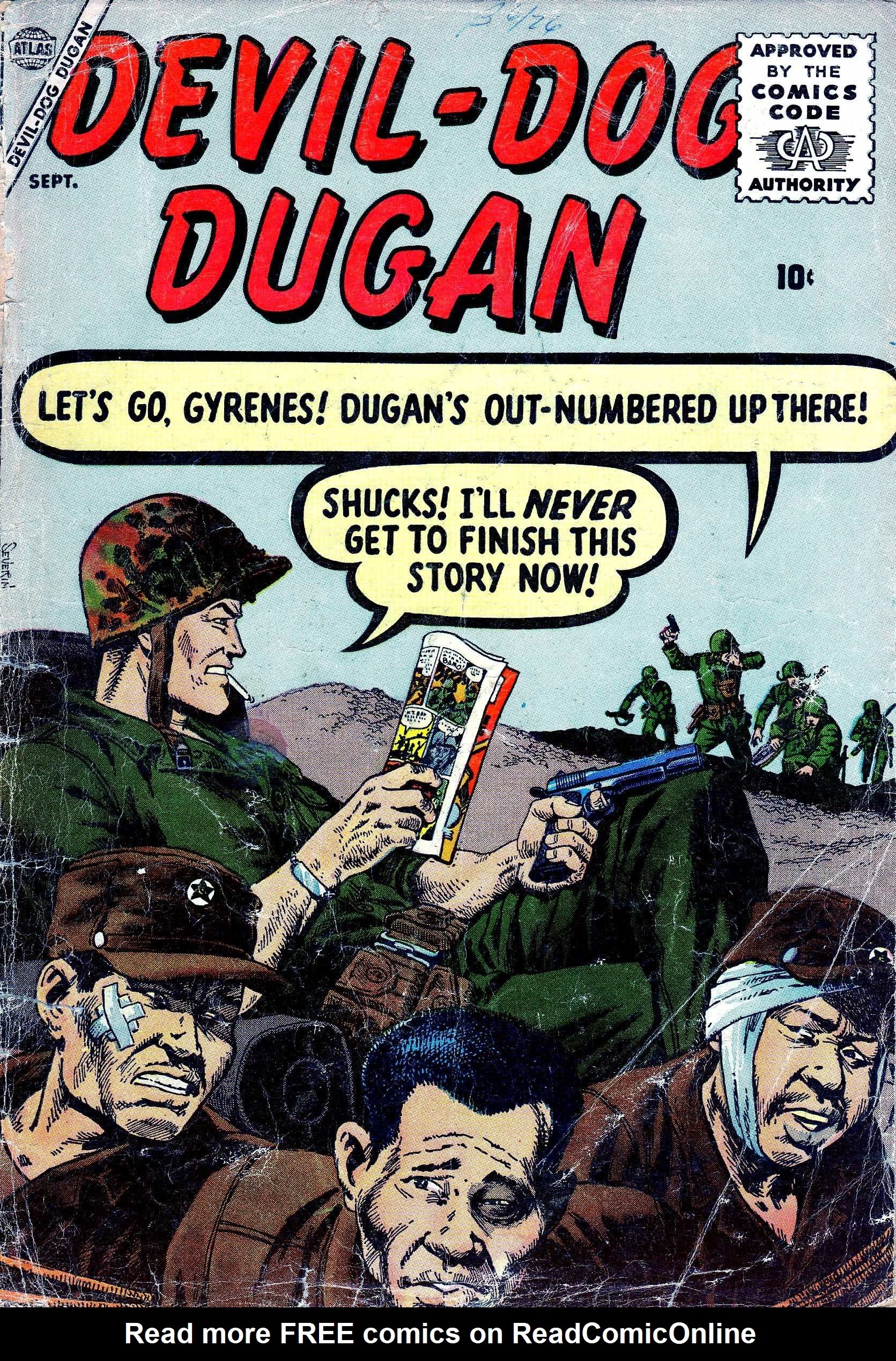Read online Devil Dog Dugan comic -  Issue #2 - 1