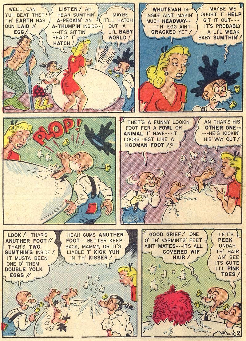 Read online Babe (1948) comic -  Issue #7 - 3