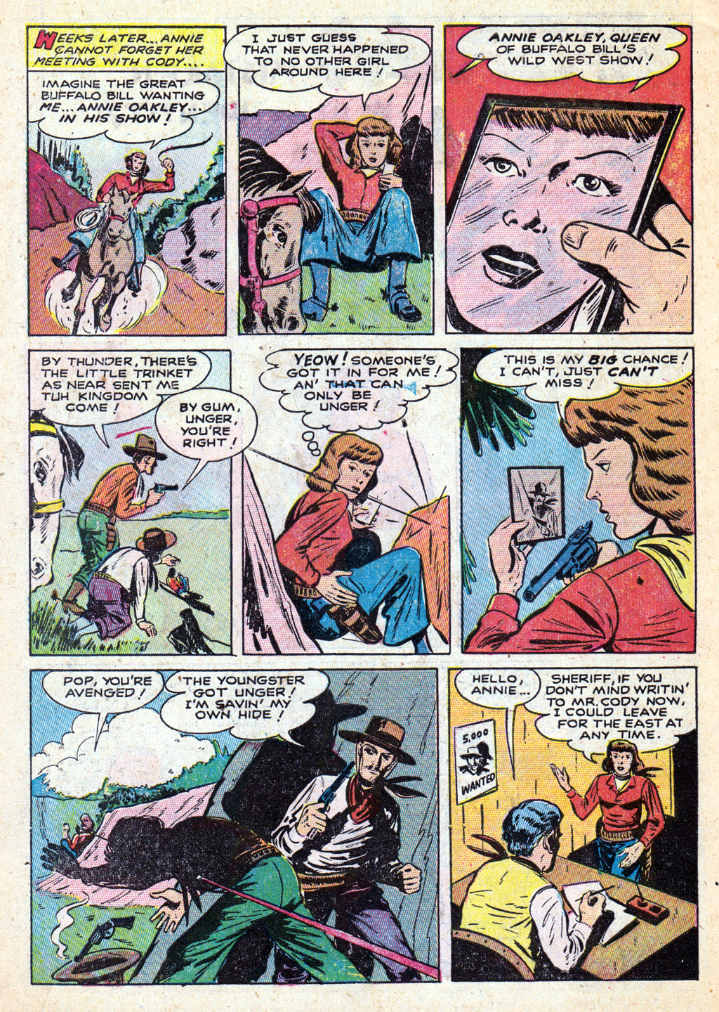 Read online Cowboy Western Comics (1948) comic -  Issue #17 - 10