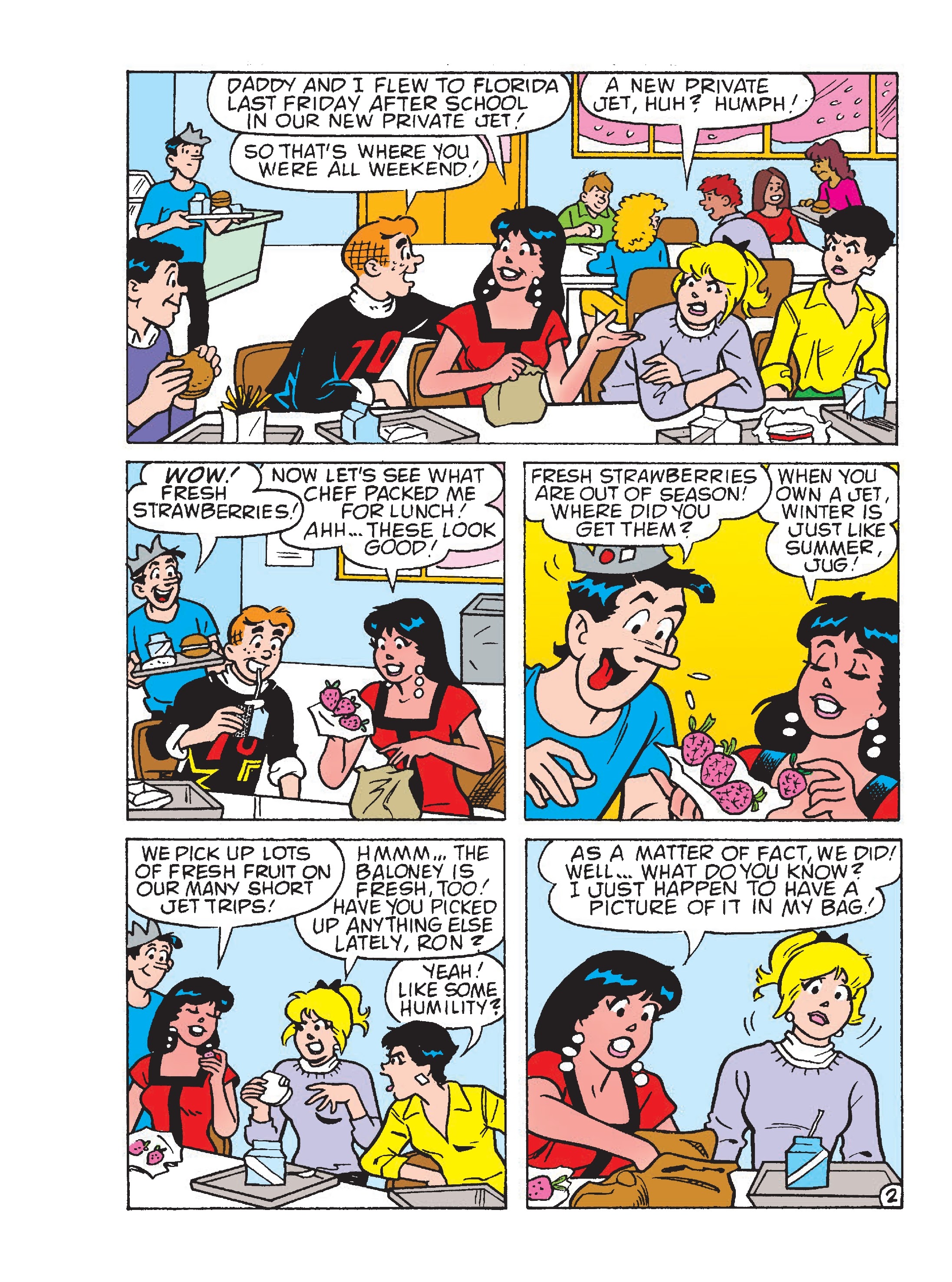 Read online Betty & Veronica Friends Double Digest comic -  Issue #257 - 170