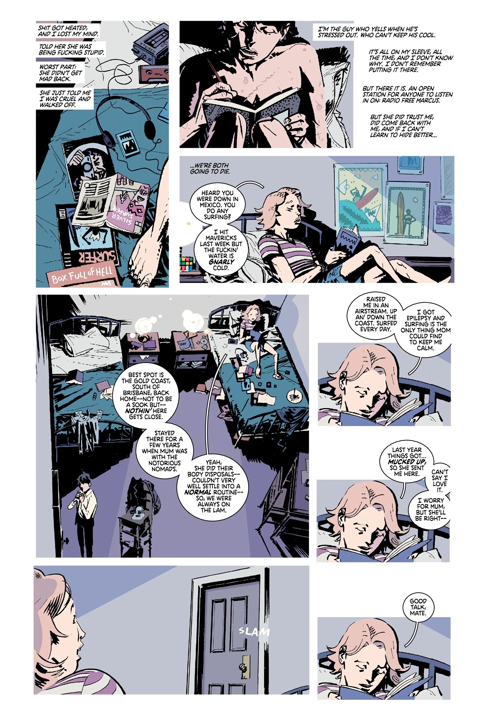 Read online Deadly Class comic -  Issue # _Deluxe Edition Teen Age Riot (Part 2) - 88