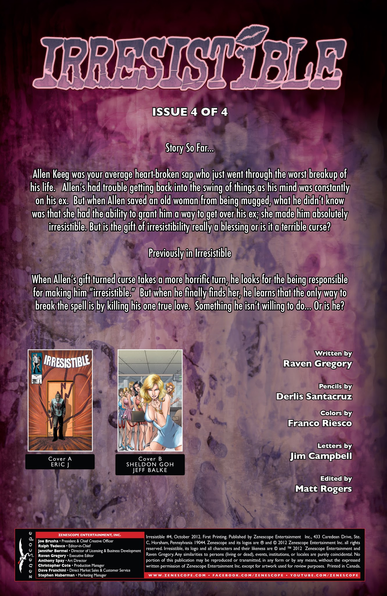 Read online Irresistible comic -  Issue # TPB - 77