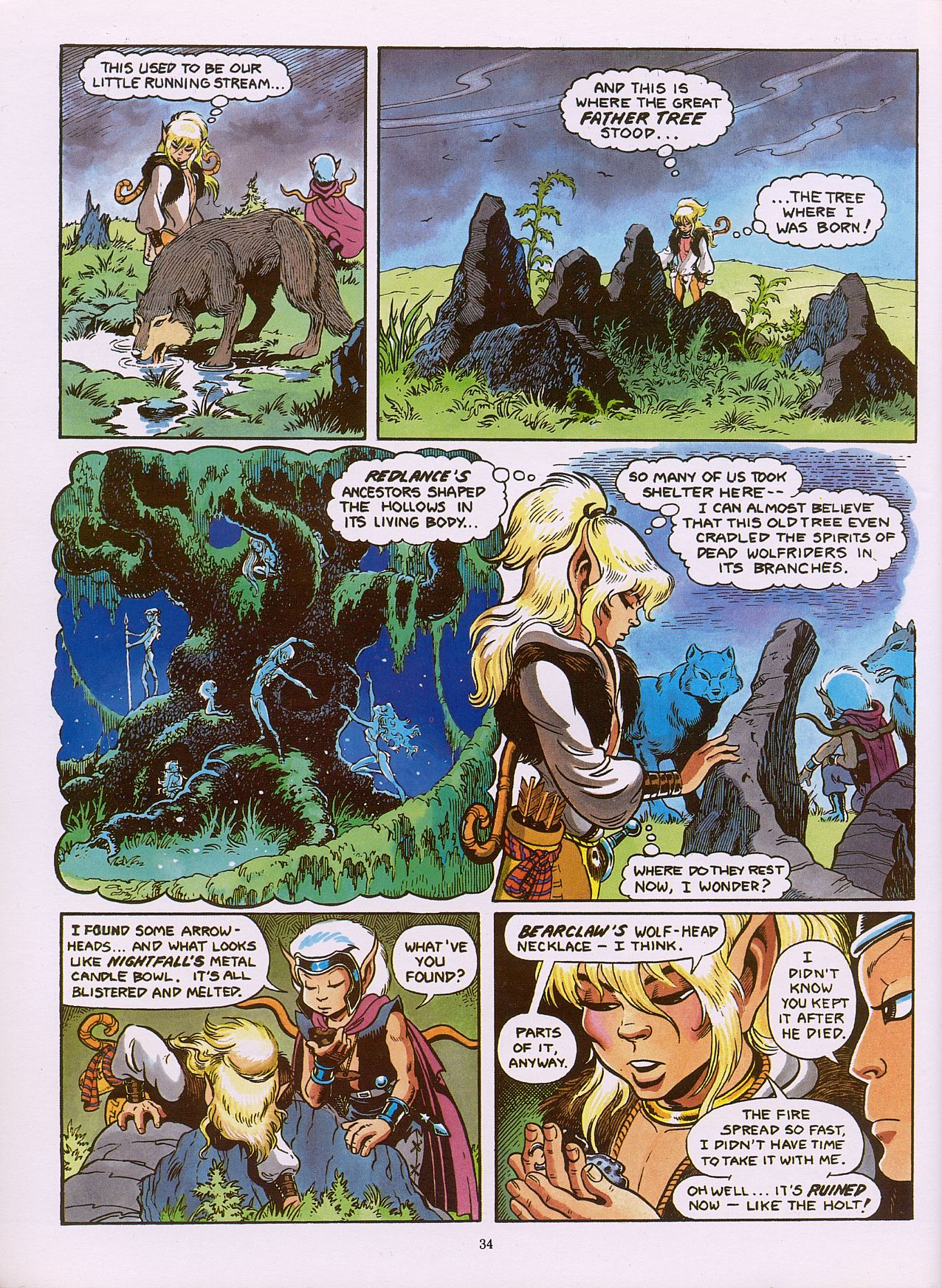 Read online ElfQuest (Starblaze Edition) comic -  Issue # TPB 2 - 44