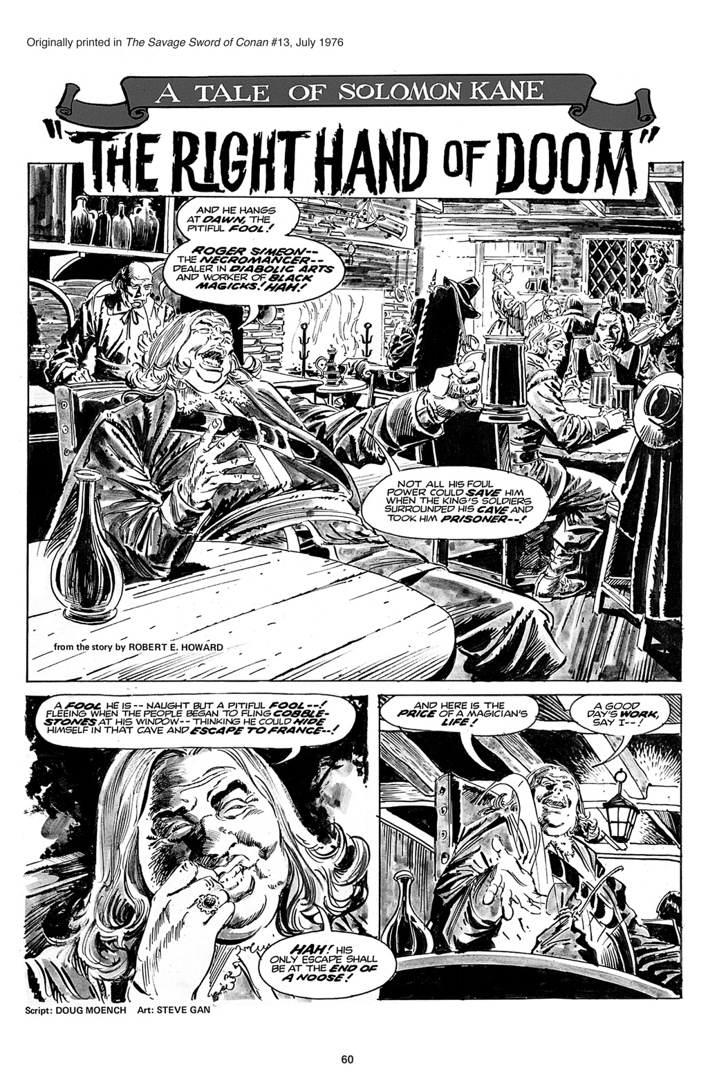 Read online The Saga of Solomon Kane comic -  Issue # TPB - 60