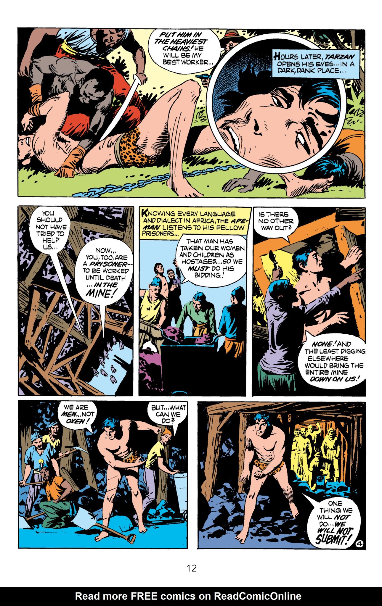 Read online Edgar Rice Burroughs' Tarzan The Joe Kubert Years comic -  Issue # TPB 2 (Part 1) - 14
