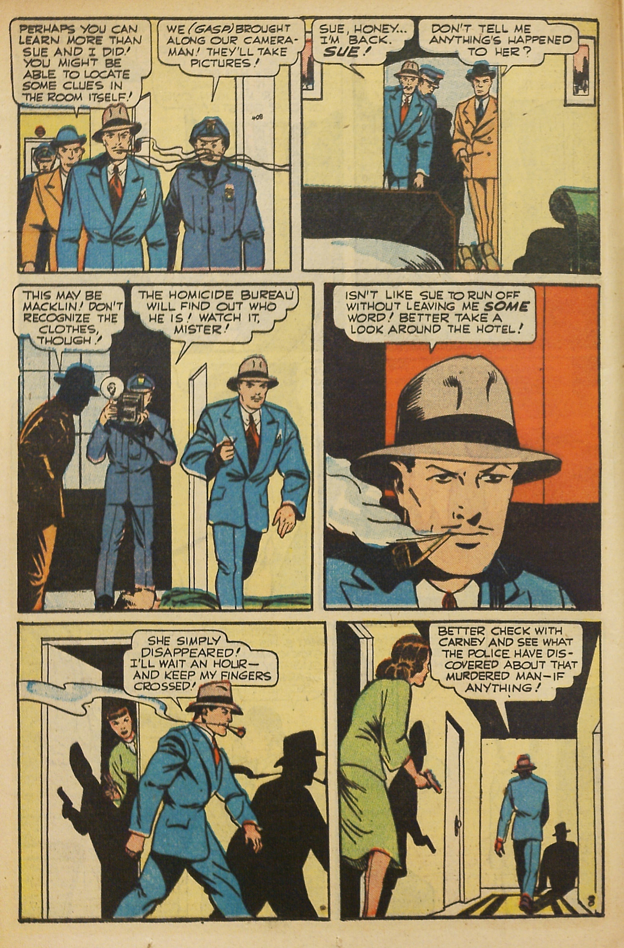 Read online Super-Mystery Comics comic -  Issue #42 - 20