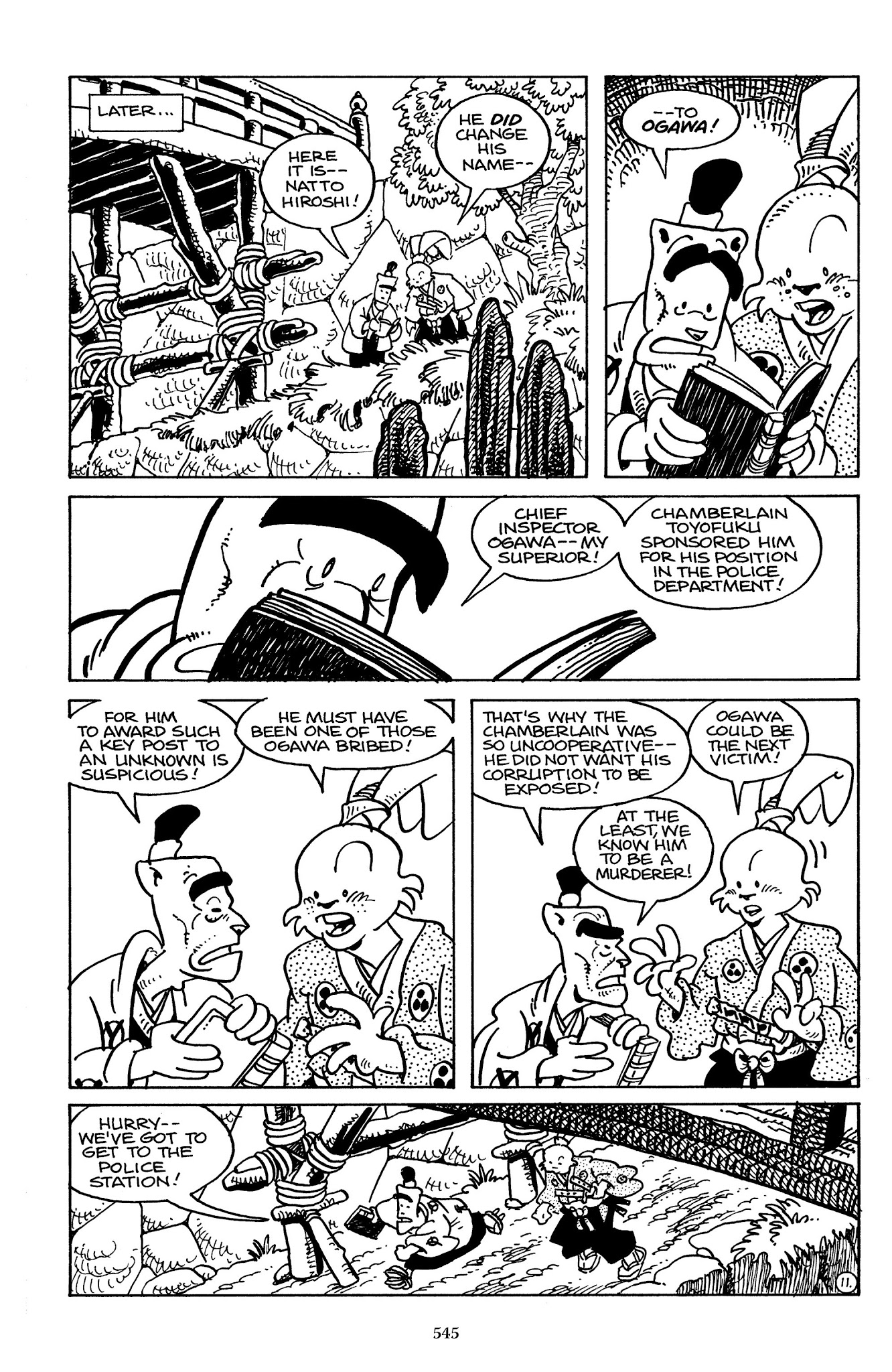 Read online The Usagi Yojimbo Saga comic -  Issue # TPB 2 - 538