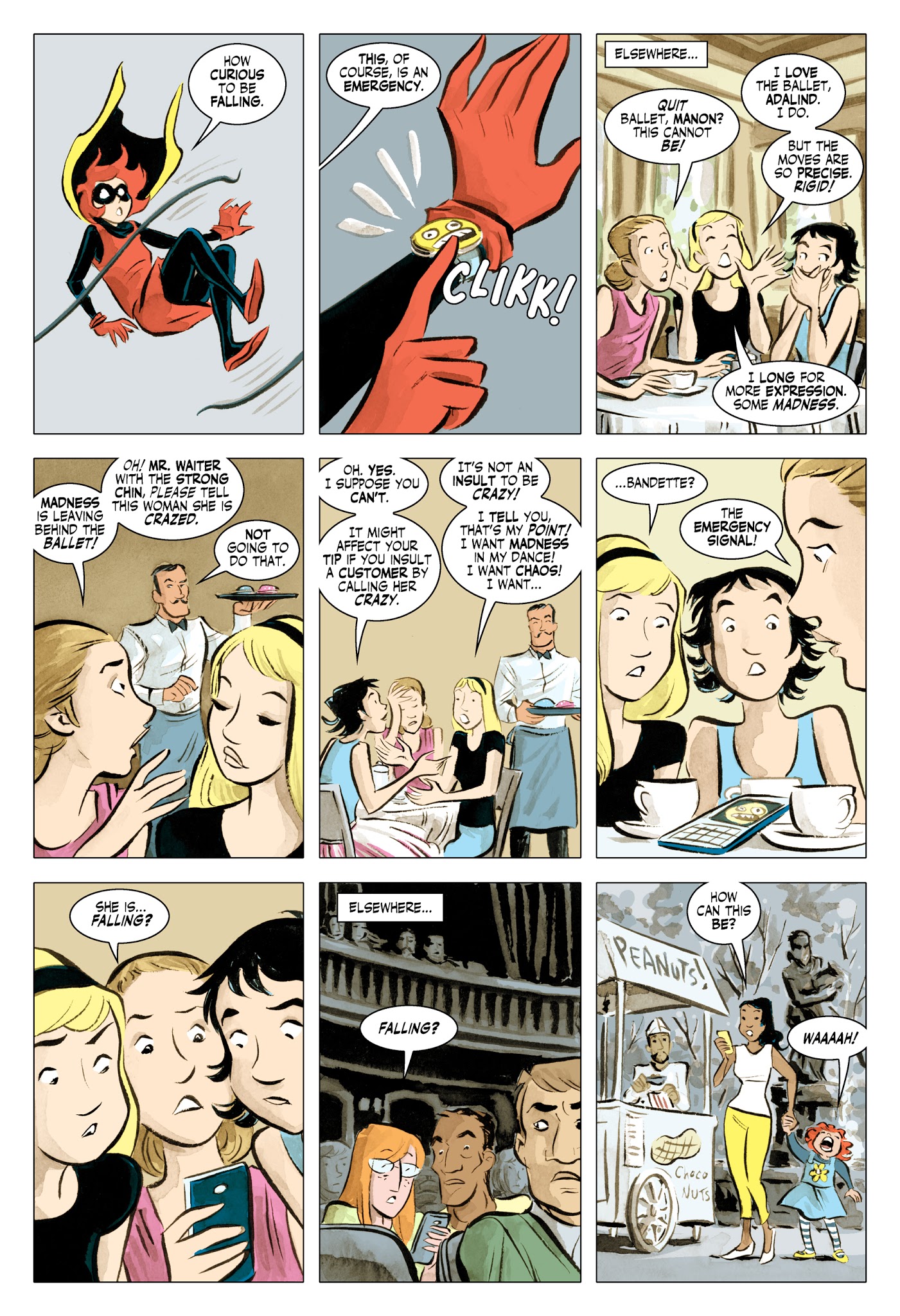 Read online Bandette (2012) comic -  Issue #17 - 10