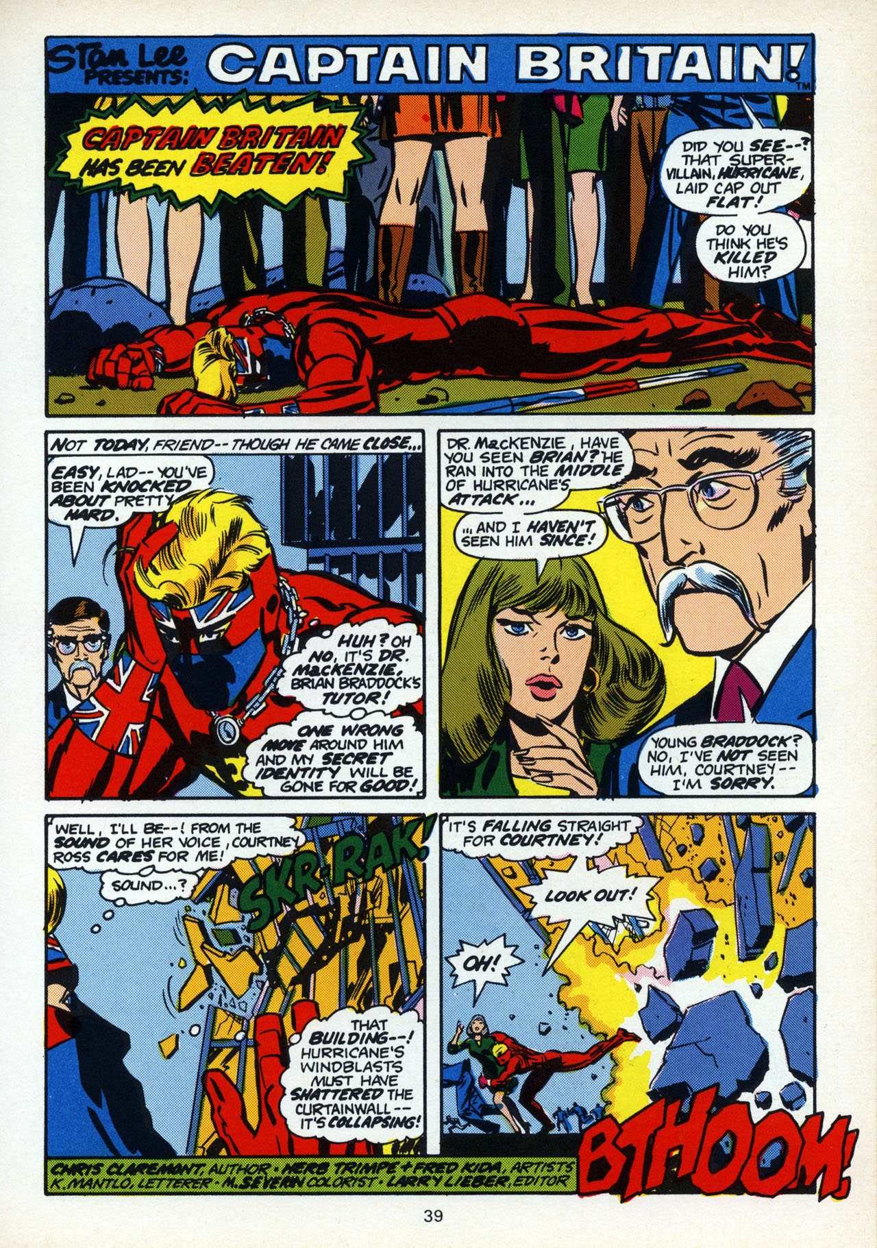 Read online Captain Britain (1976) comic -  Issue # _Annual - 38