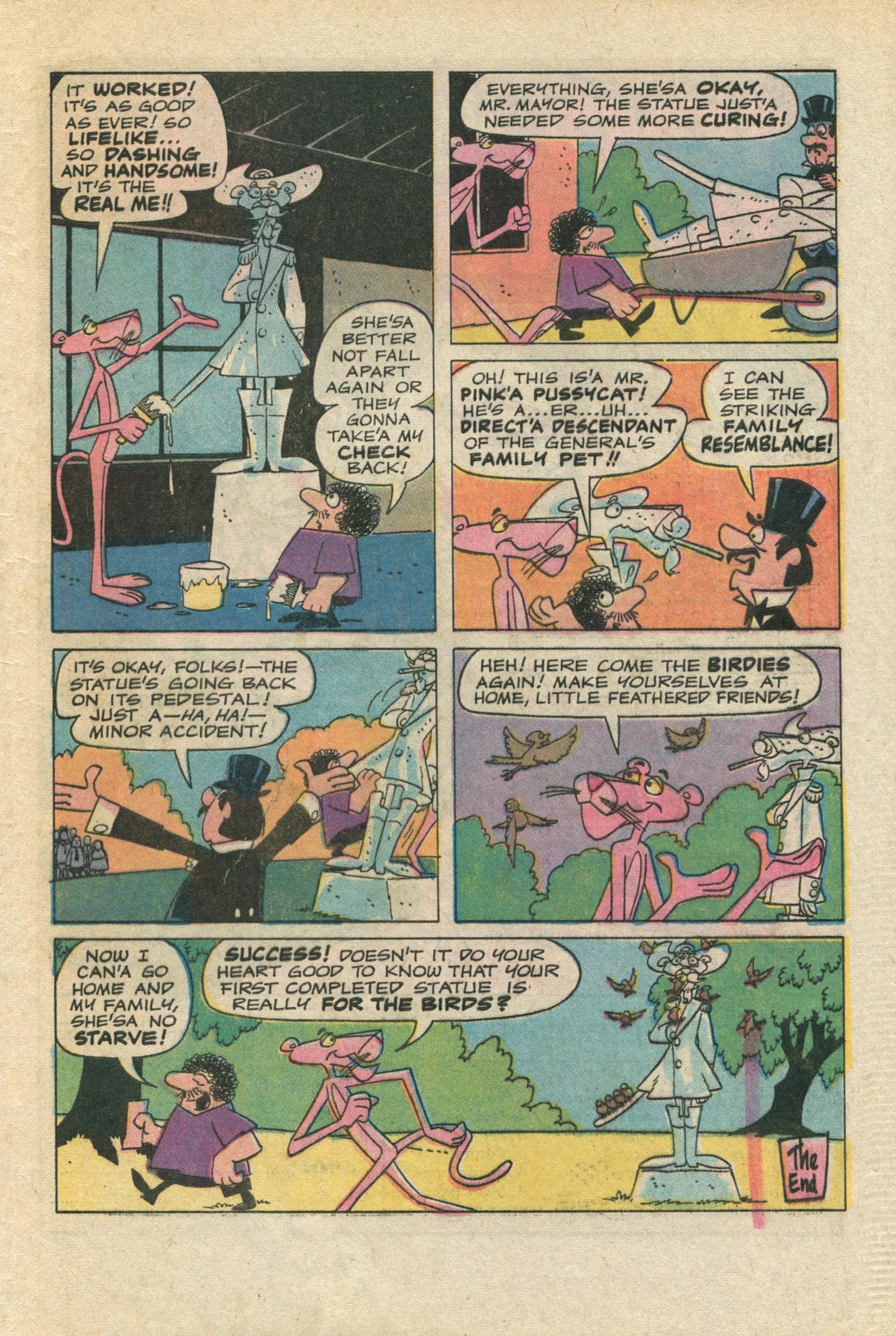 Read online The Pink Panther (1971) comic -  Issue #33 - 33