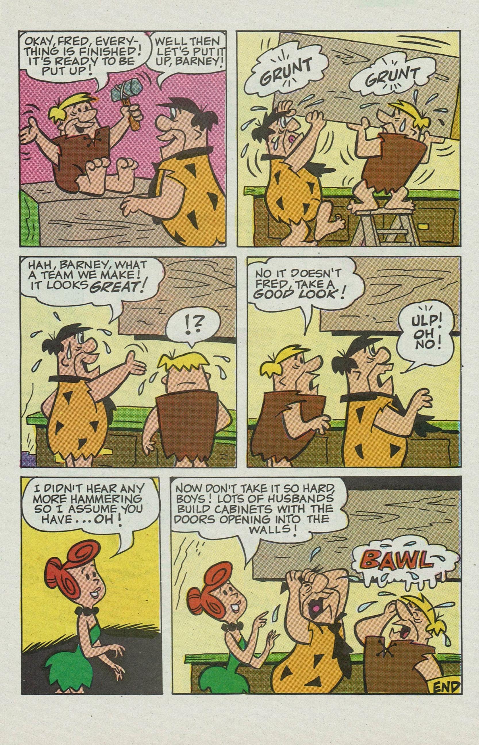 Read online The Flintstones (1992) comic -  Issue #11 - 12