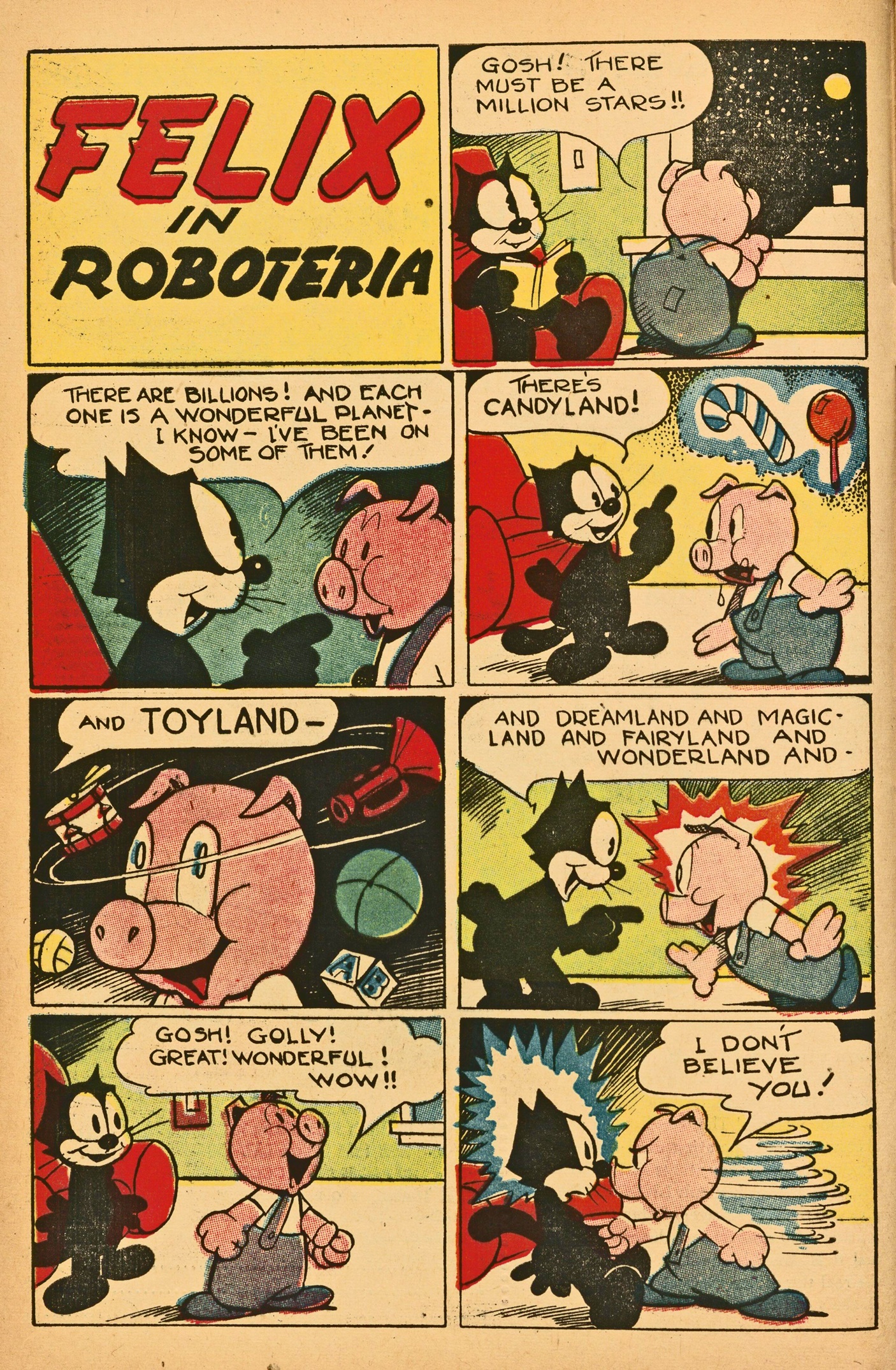 Read online Felix the Cat (1951) comic -  Issue #46 - 4
