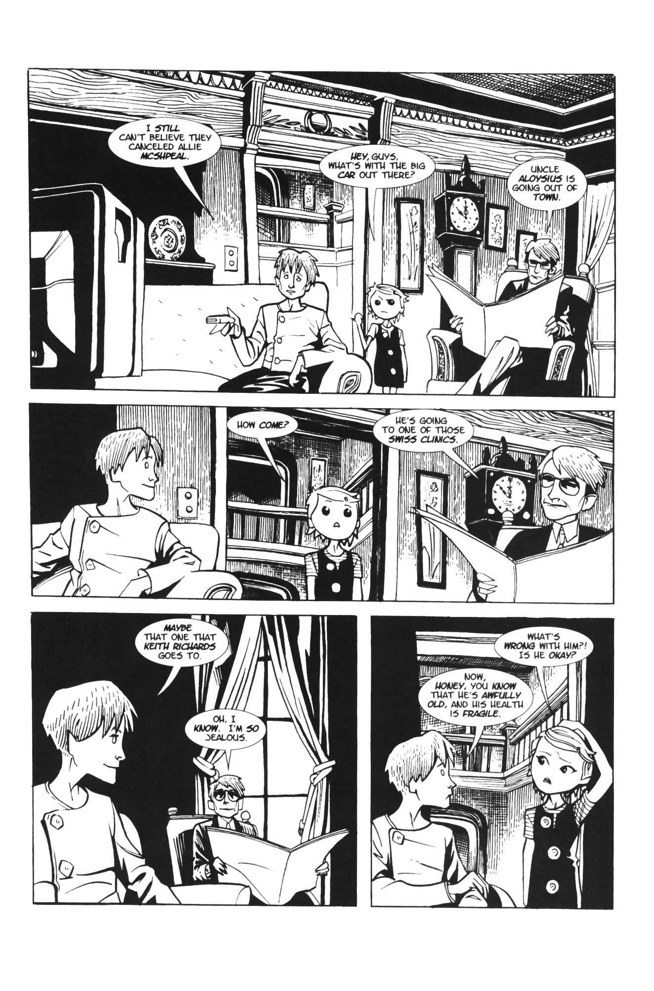 Read online Courtney Crumrin And The Night Things comic -  Issue #4 - 4