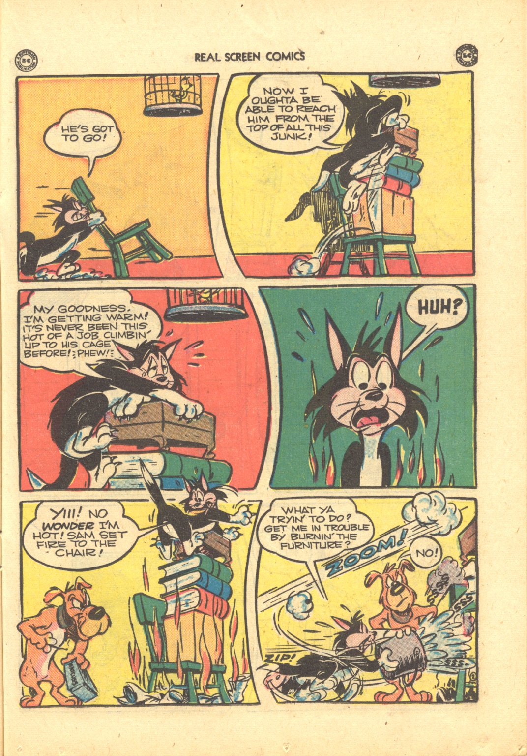 Read online Real Screen Comics comic -  Issue #23 - 21