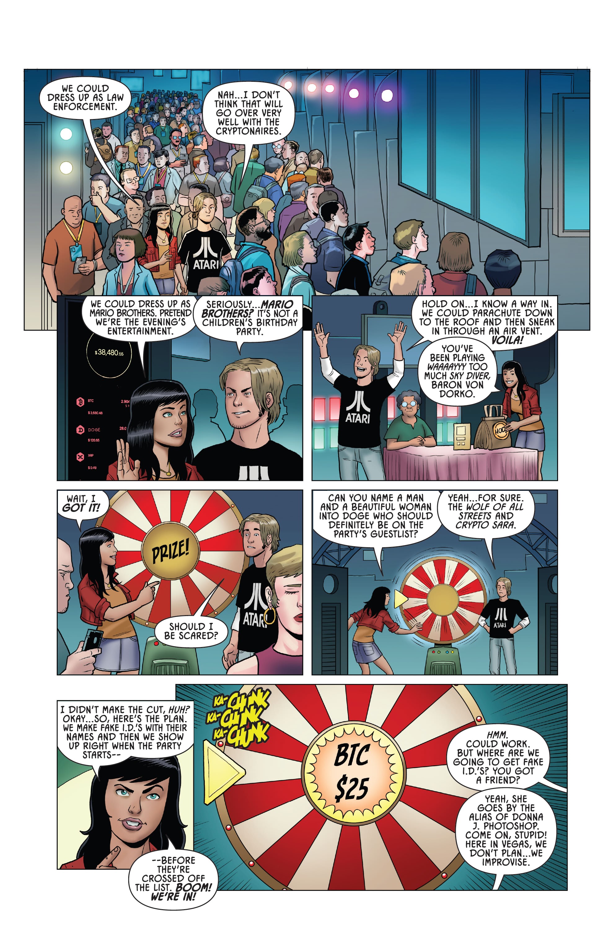 Read online Crypterns Ep1 "Viva la Doge" comic -  Issue # Full - 8