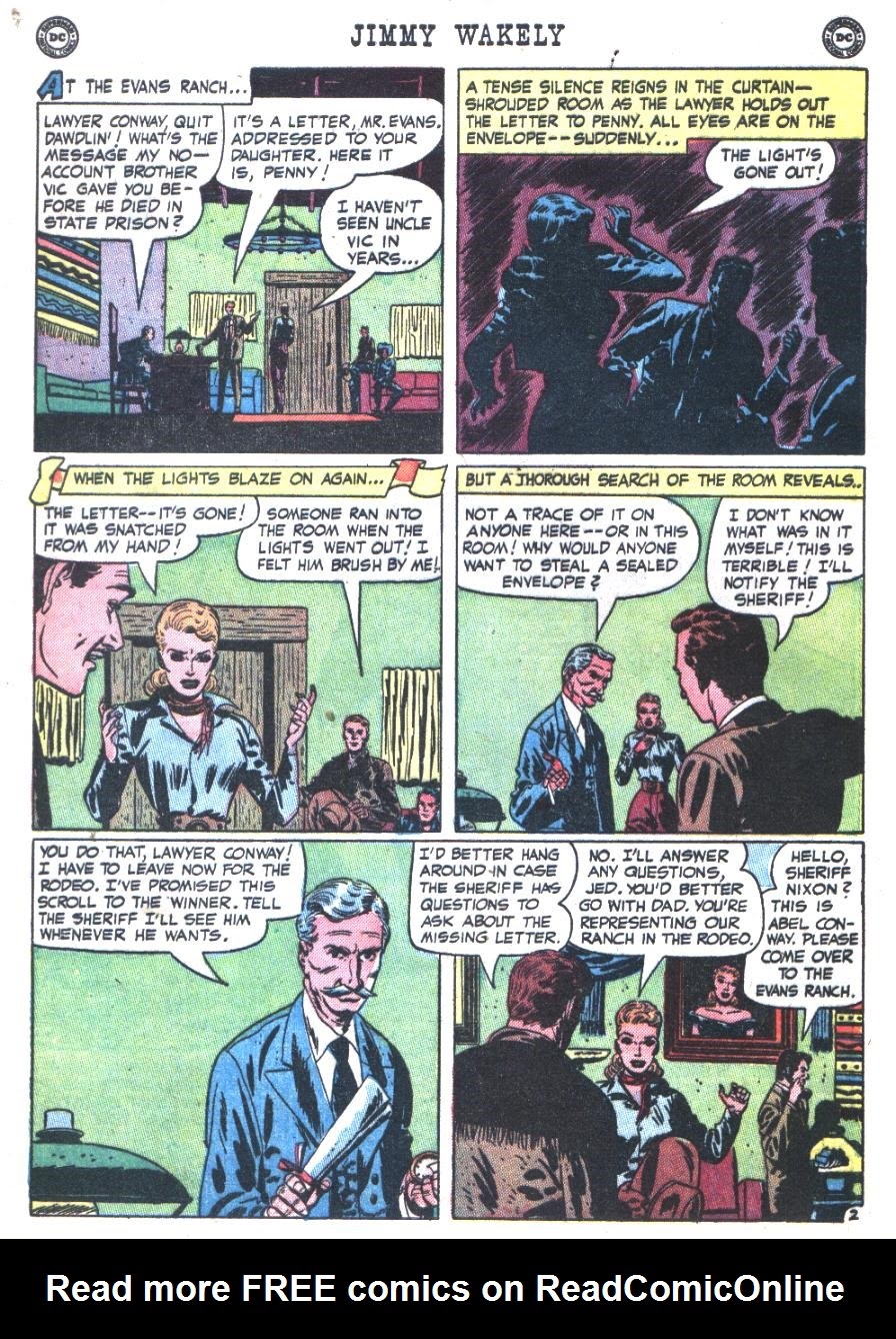 Read online Jimmy Wakely comic -  Issue #7 - 42