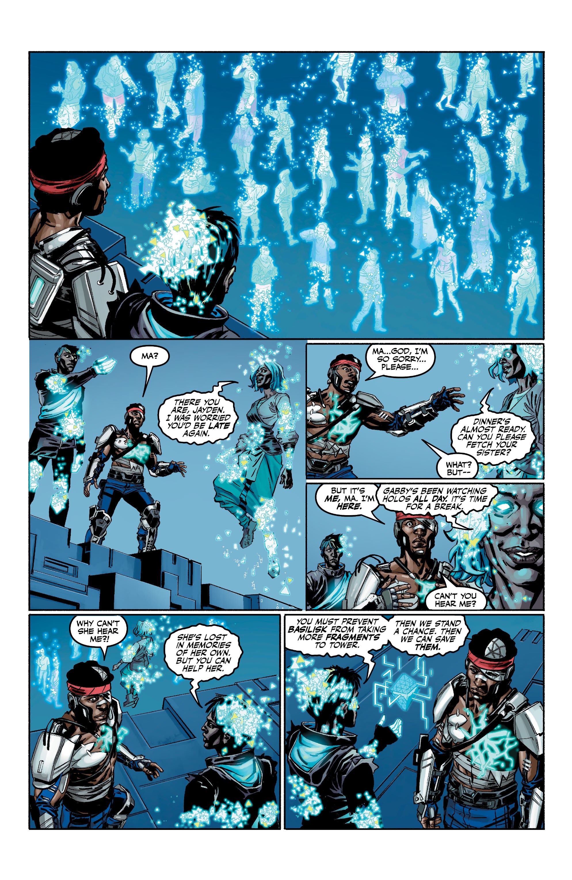 Read online HYPER SCAPE: Into the Void comic -  Issue #2 - 11