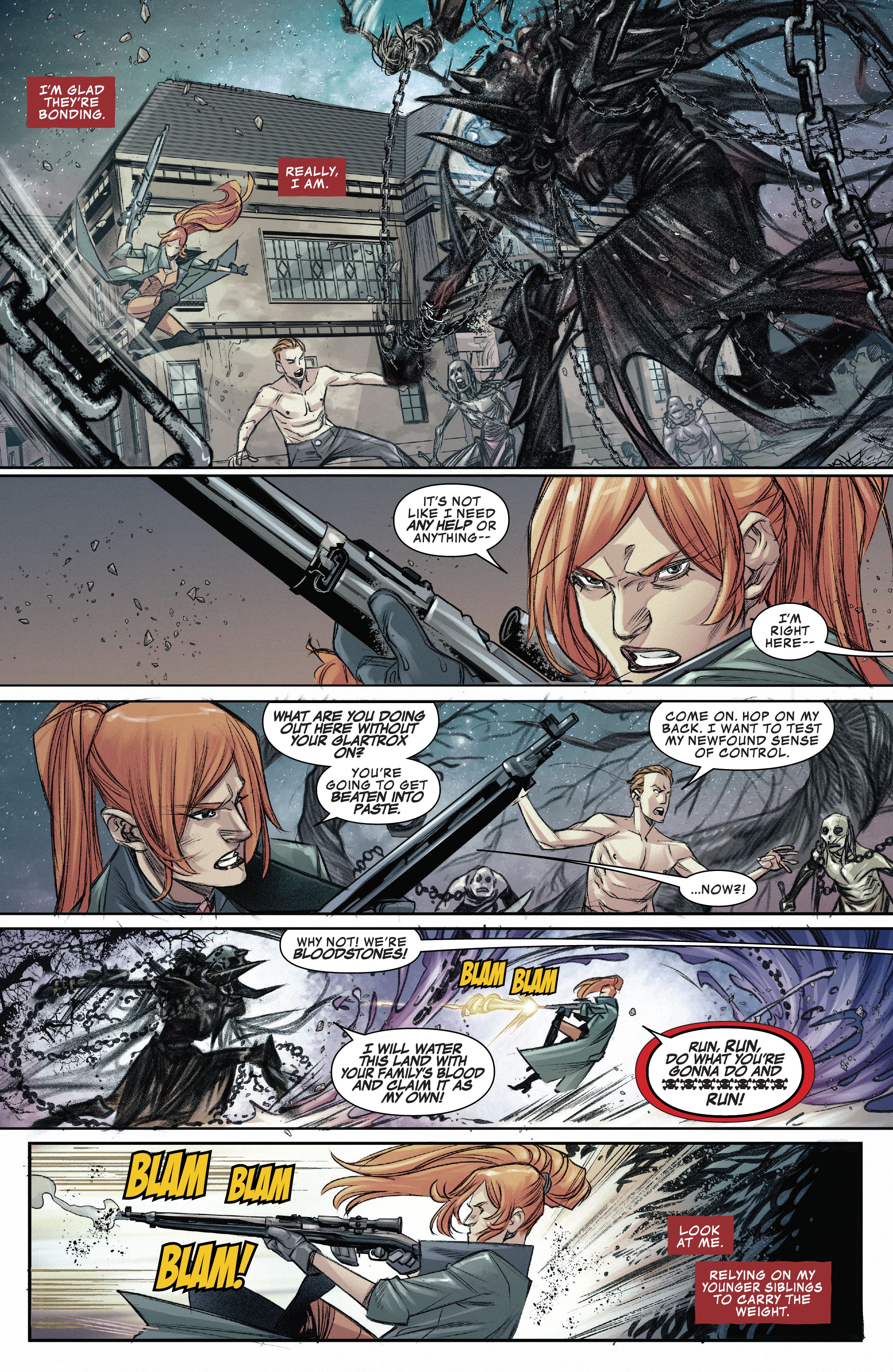 Read online Death of Doctor Strange: One-Shots comic -  Issue # Bloodstone - 23