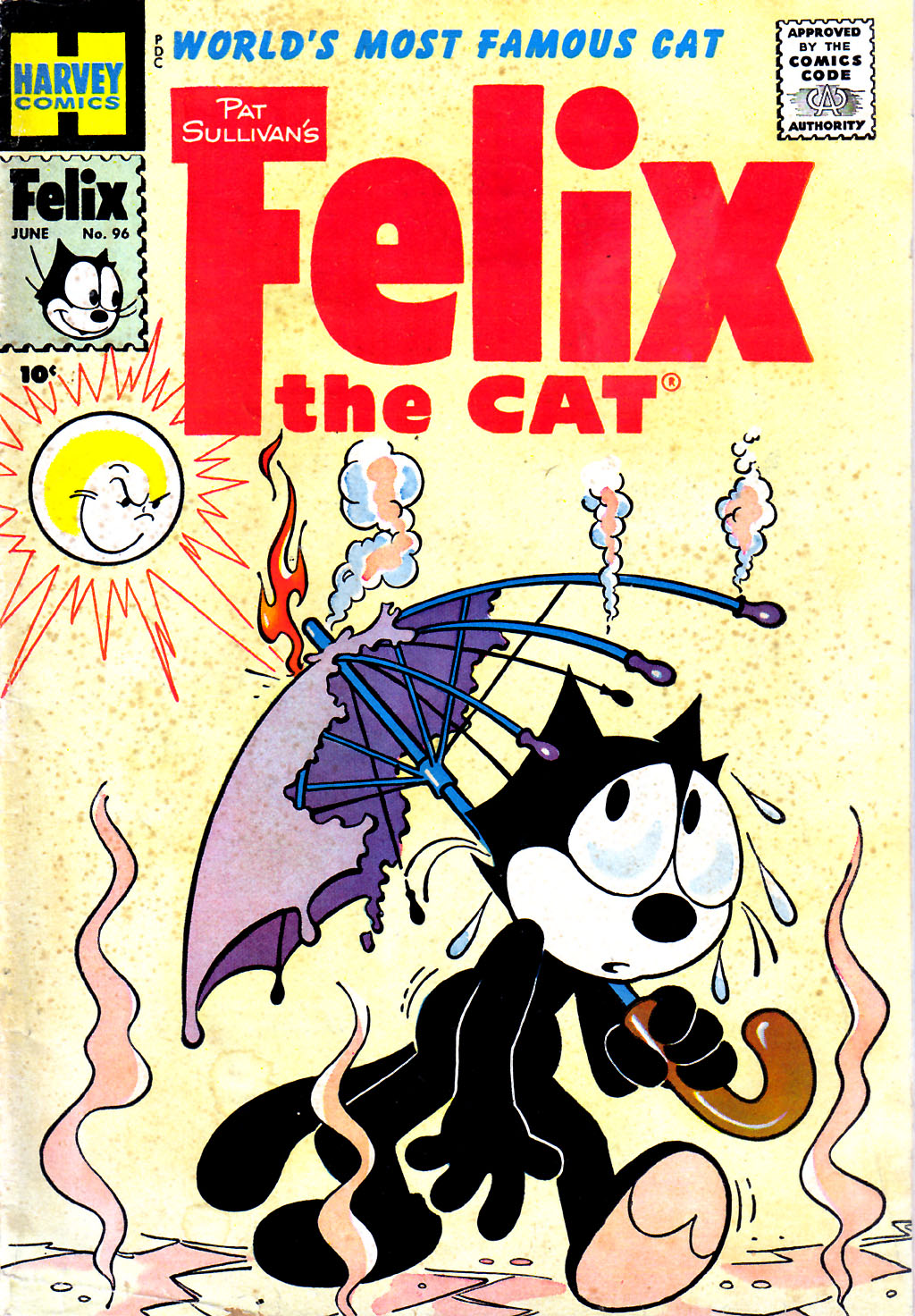 Read online Felix the Cat (1955) comic -  Issue #96 - 1