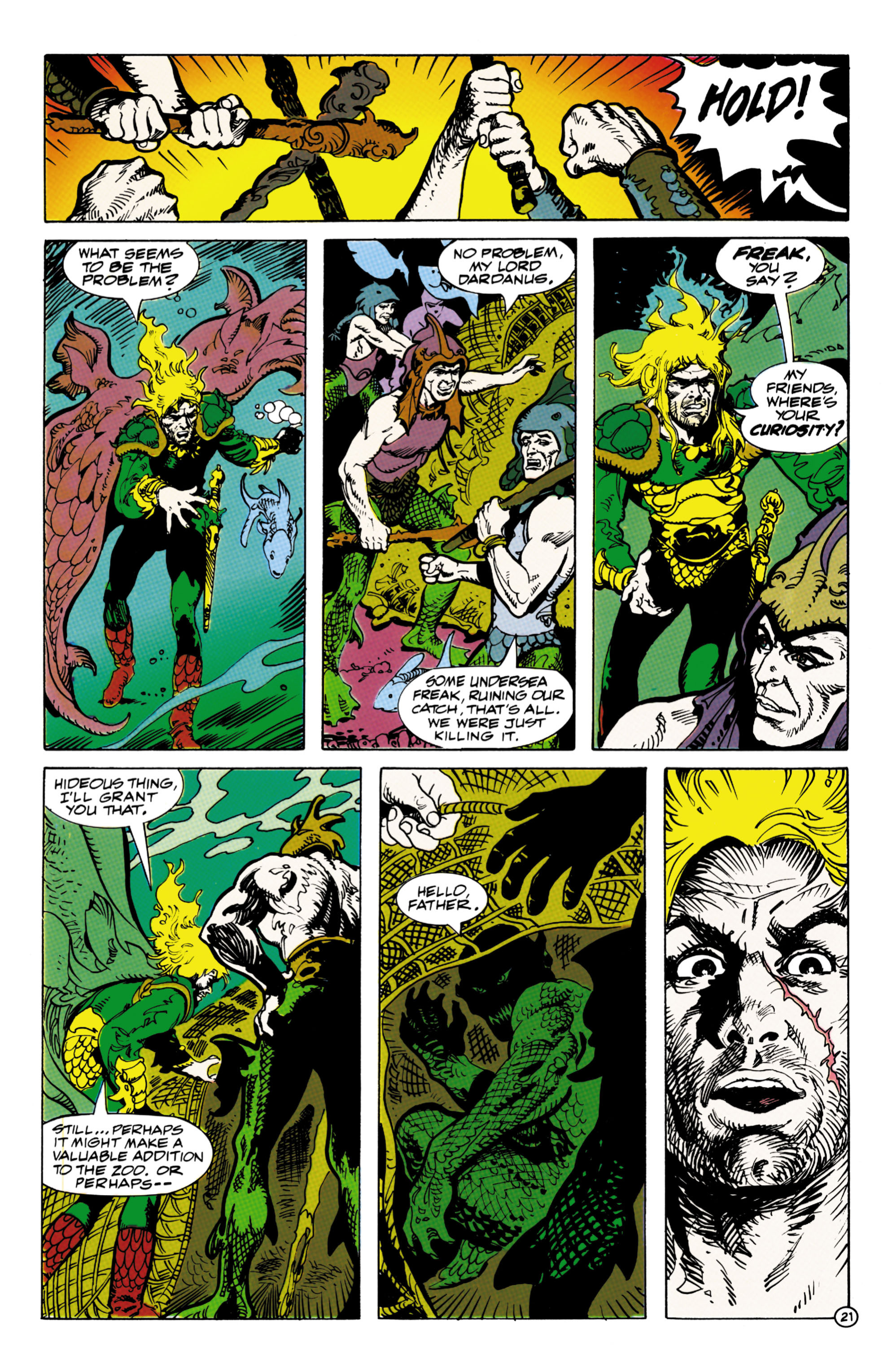 Read online The Atlantis Chronicles comic -  Issue #4 - 21