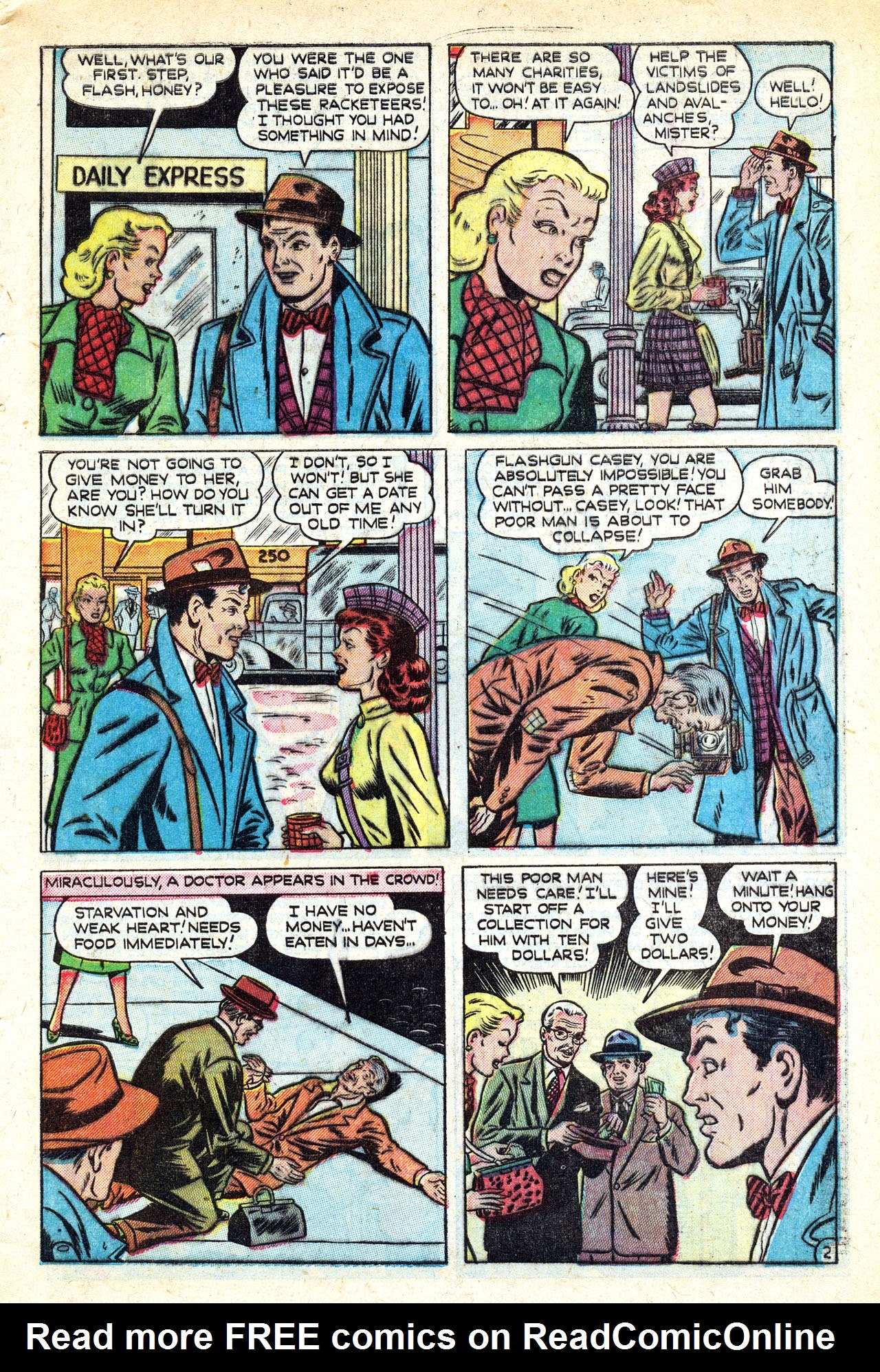 Read online Casey Crime Photographer comic -  Issue #2 - 12