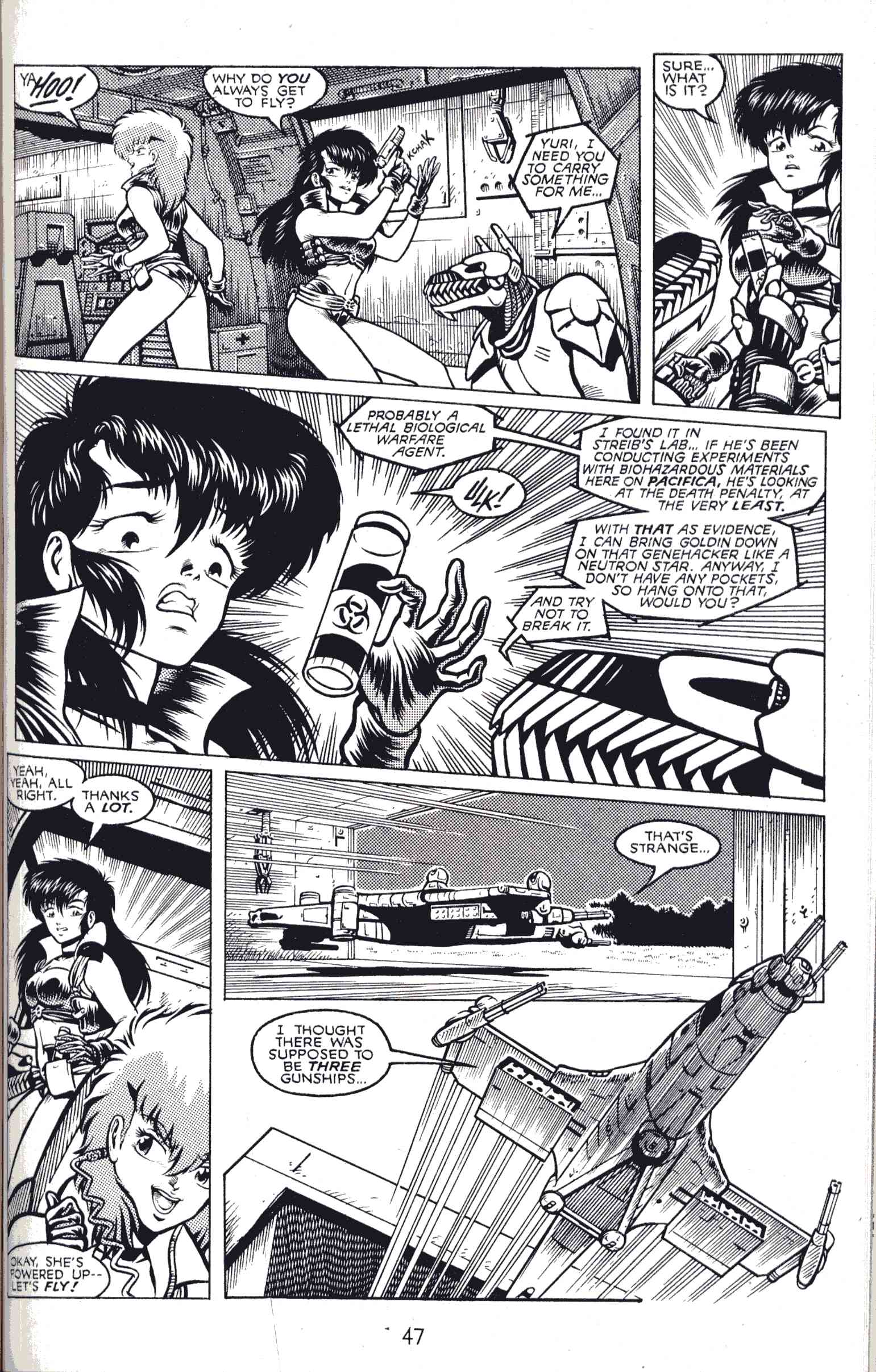 Read online Dirty Pair comic -  Issue #2 - 20