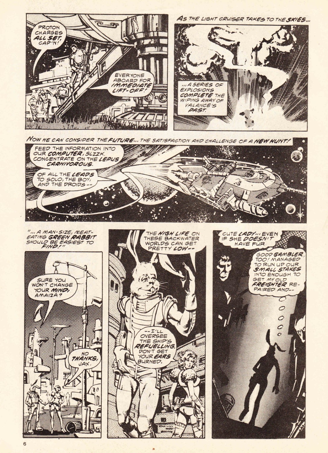 Read online Star Wars Weekly comic -  Issue #150 - 6