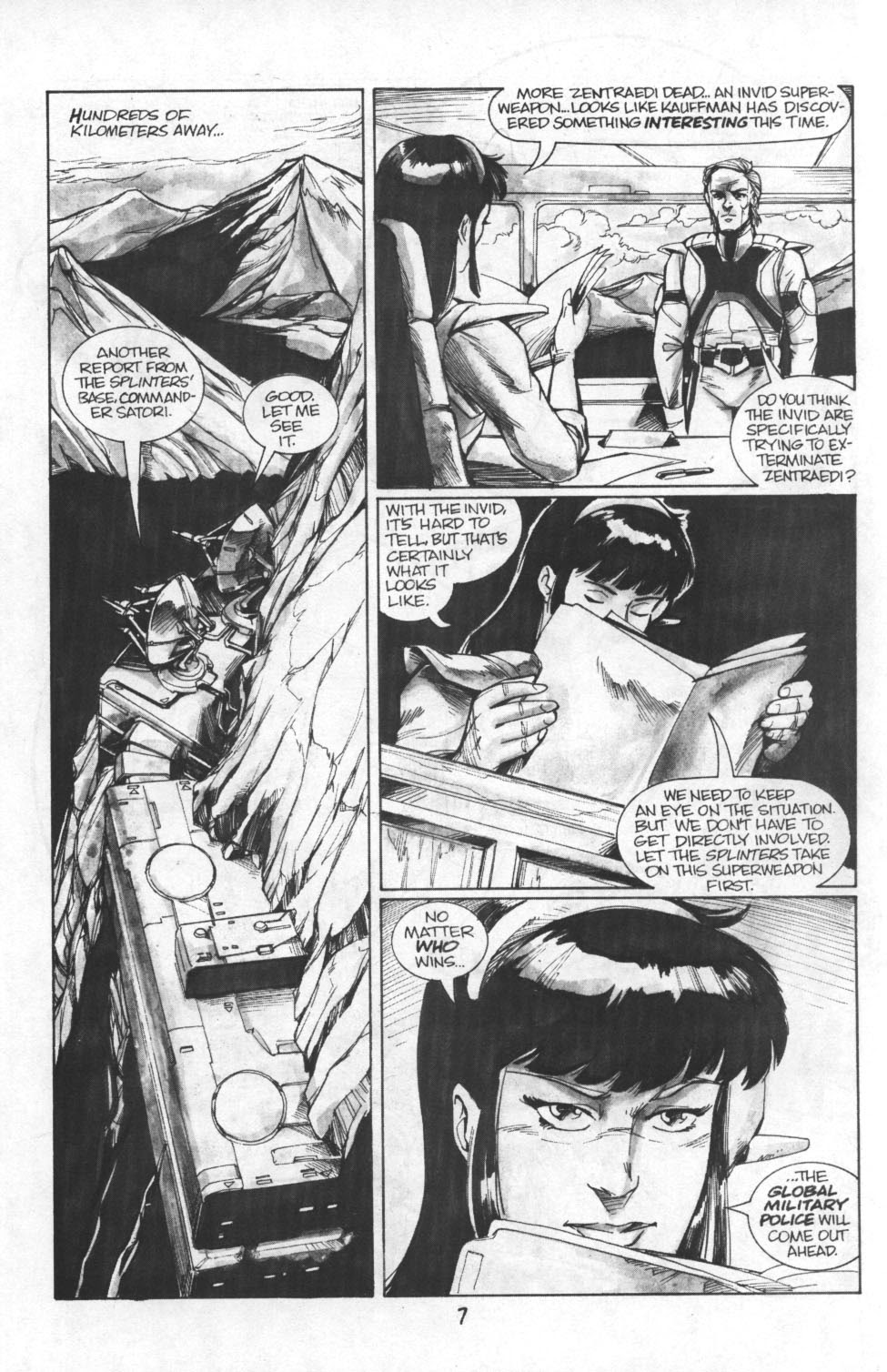 Read online Robotech: Invid War comic -  Issue #11 - 9