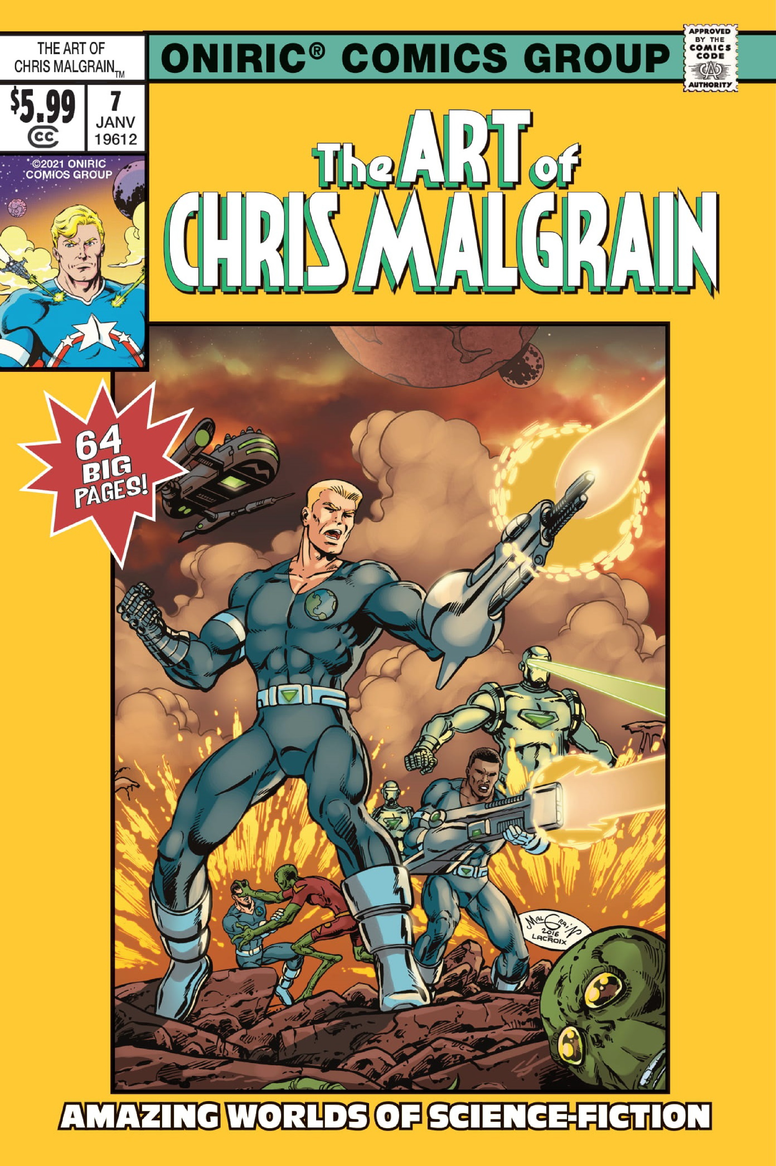 Read online The Art of Chris Malgrain comic -  Issue #7 - 1