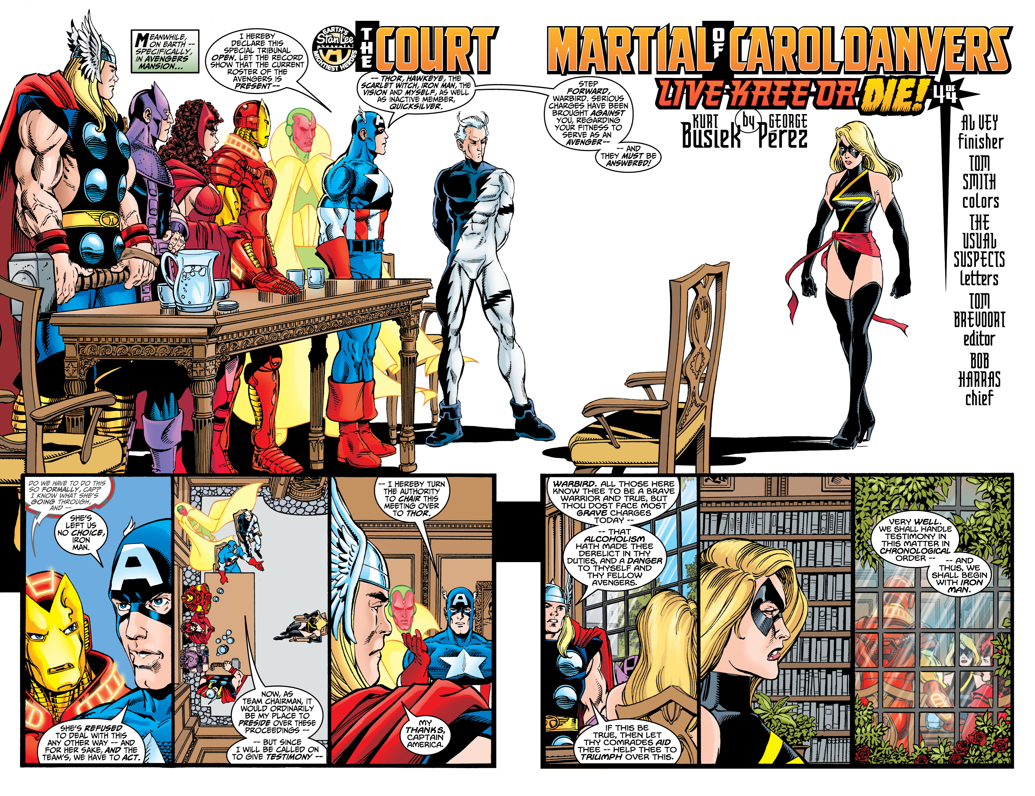 Read online Avengers By Kurt Busiek & George Perez Omnibus comic -  Issue # TPB (Part 3) - 28