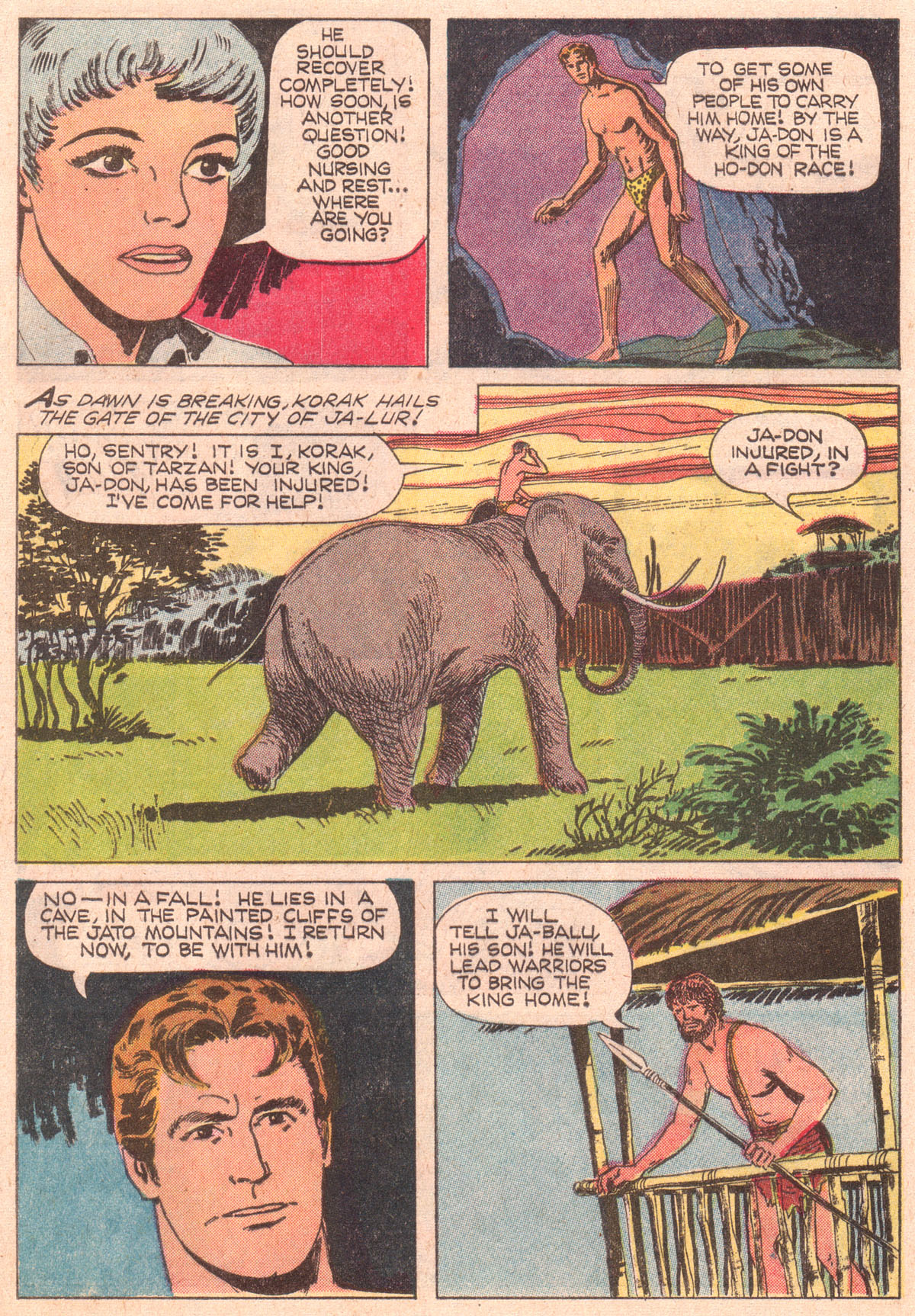 Read online Korak, Son of Tarzan (1964) comic -  Issue #27 - 9