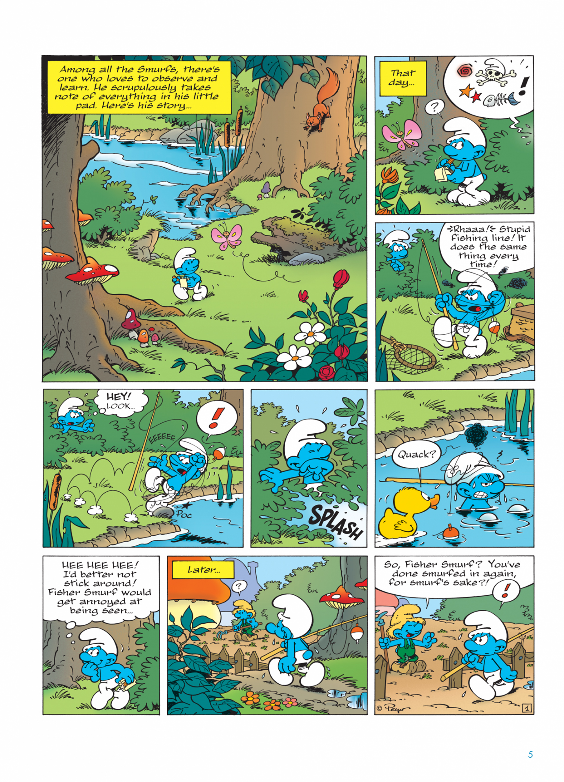 Read online The Smurfs comic -  Issue #24 - 5