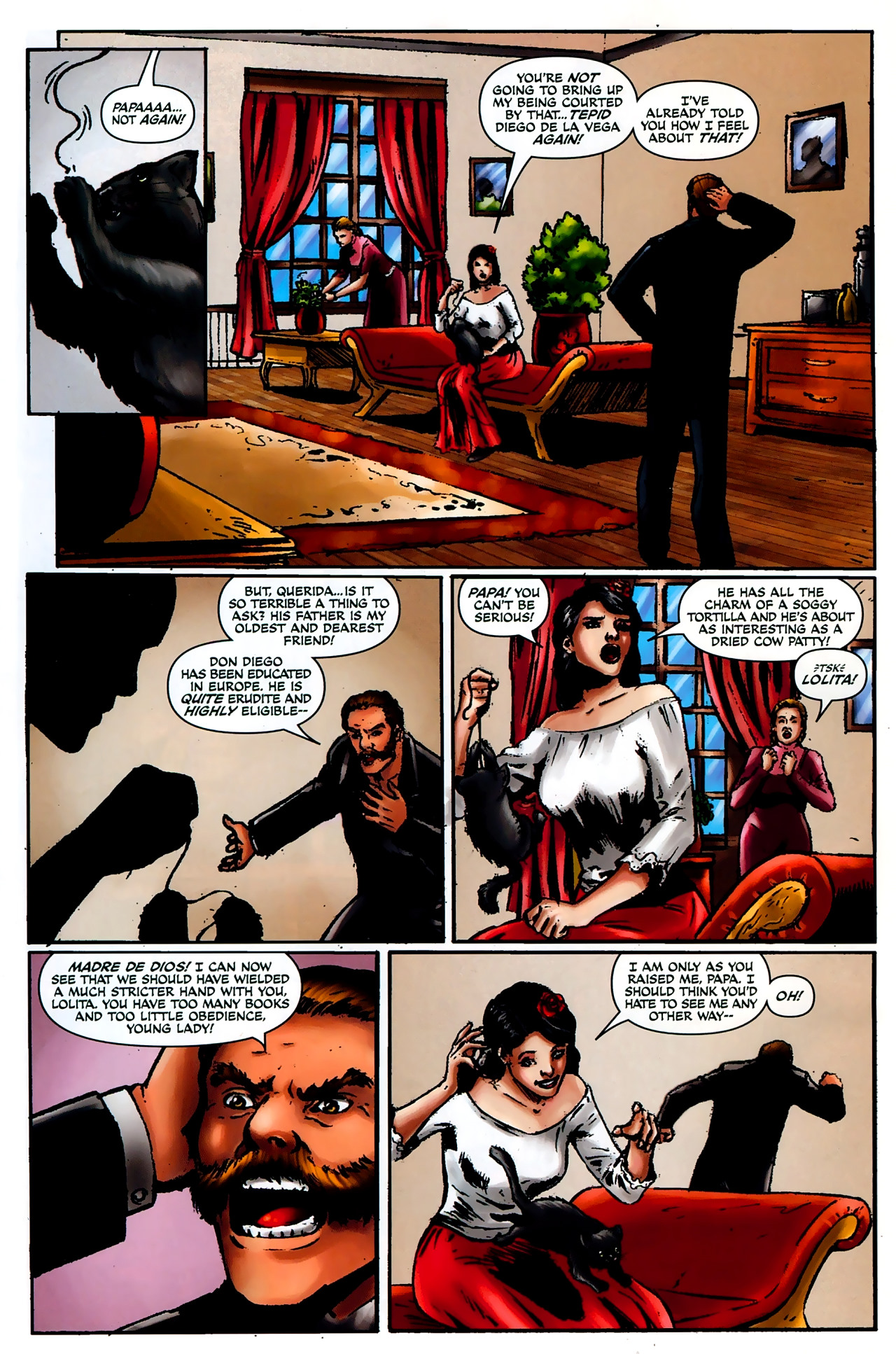Read online Zorro (2008) comic -  Issue #10 - 19