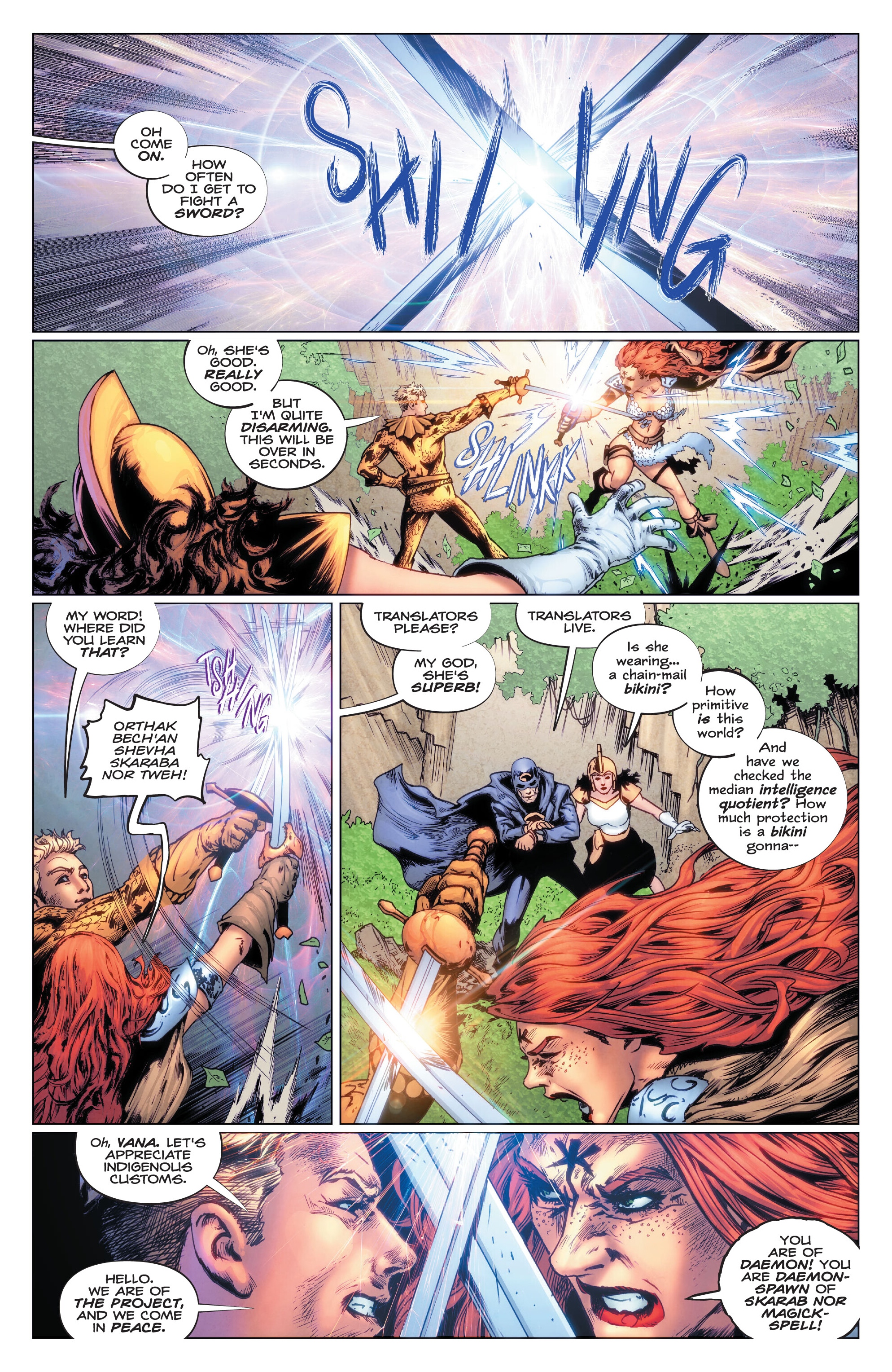 Read online Red Sonja: The Superpowers comic -  Issue # TPB (Part 1) - 25