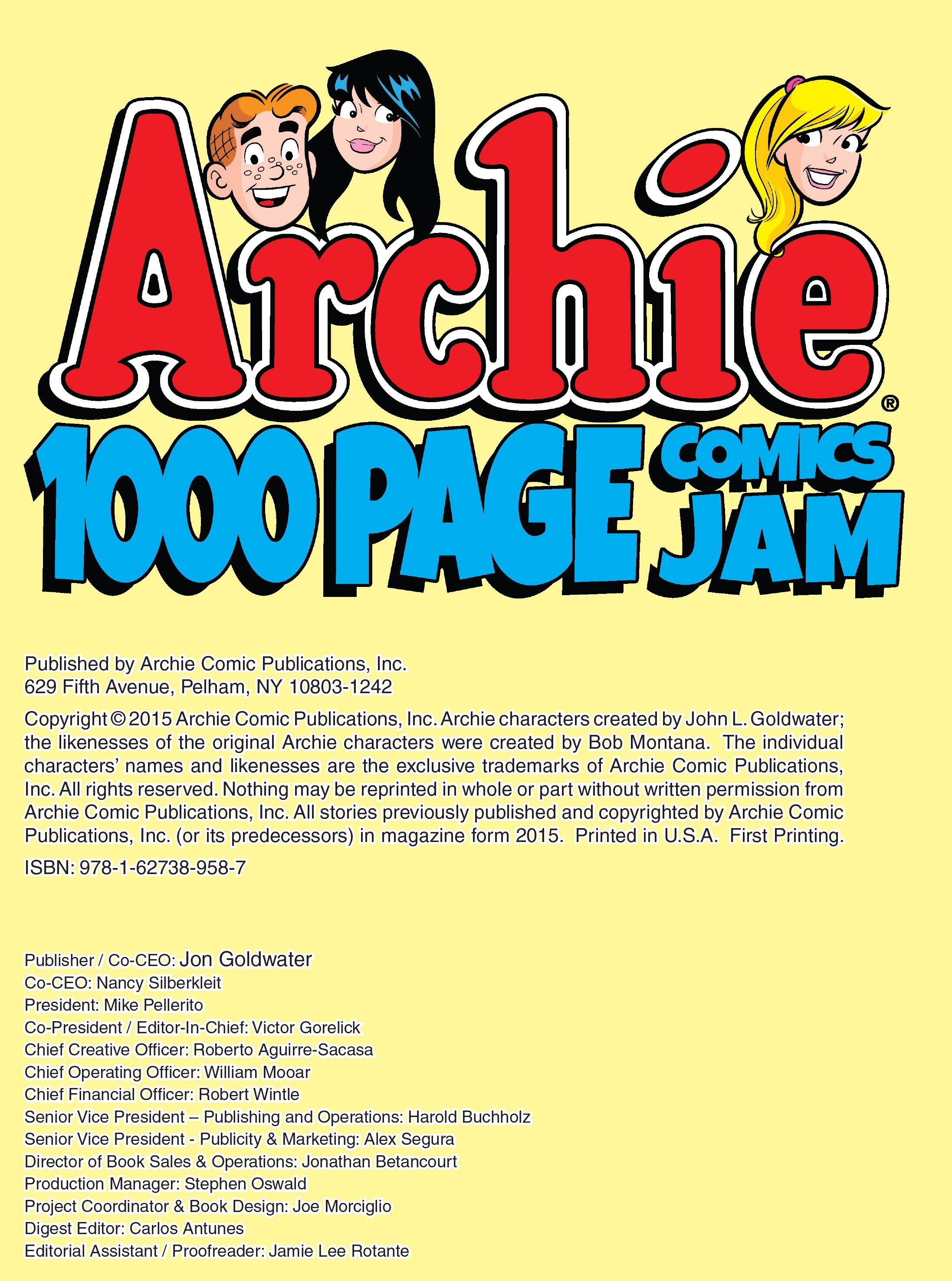 Read online Archie 1000 Page Comics Jam comic -  Issue # TPB (Part 1) - 2