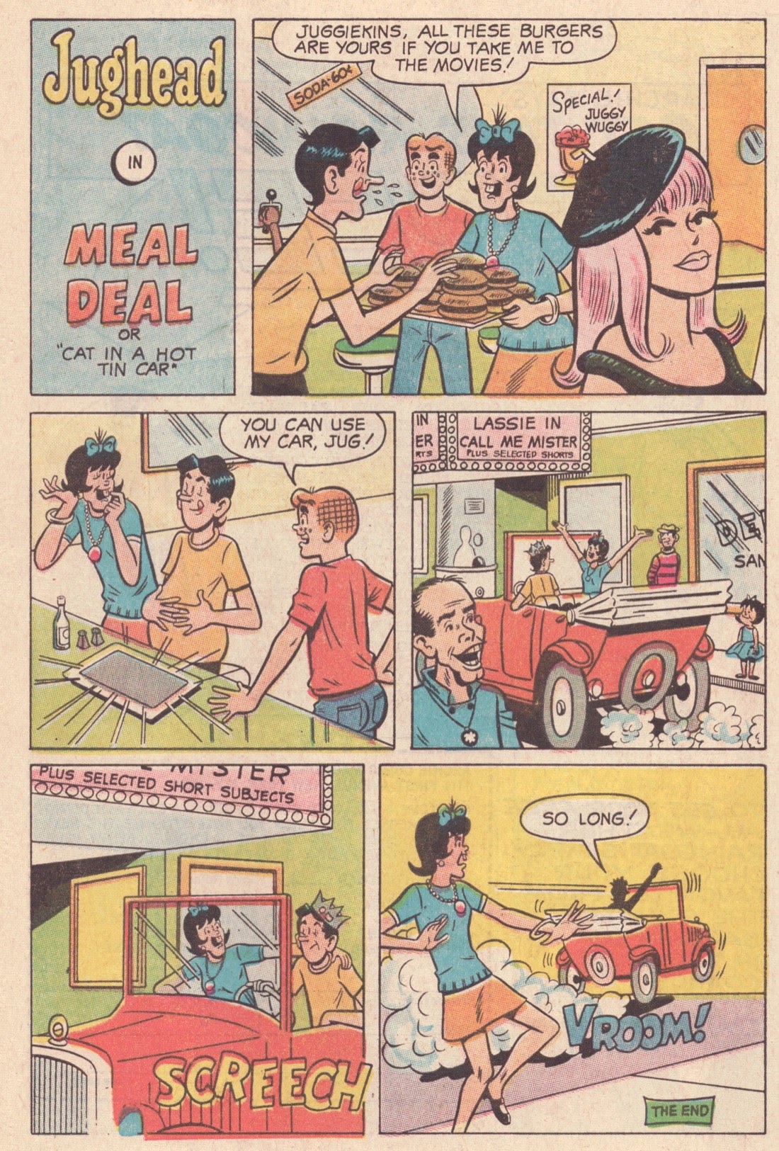 Read online Jughead's Jokes comic -  Issue #9 - 54