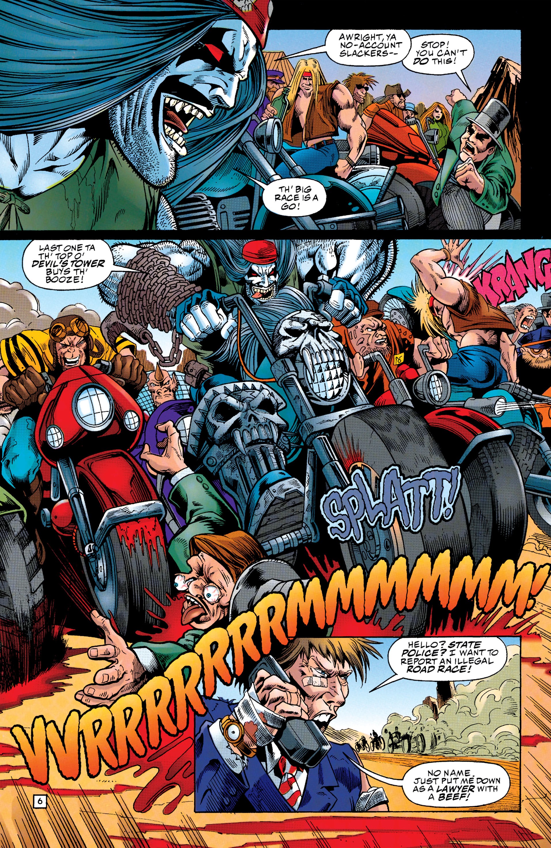 Read online Lobo (1993) comic -  Issue #24 - 7