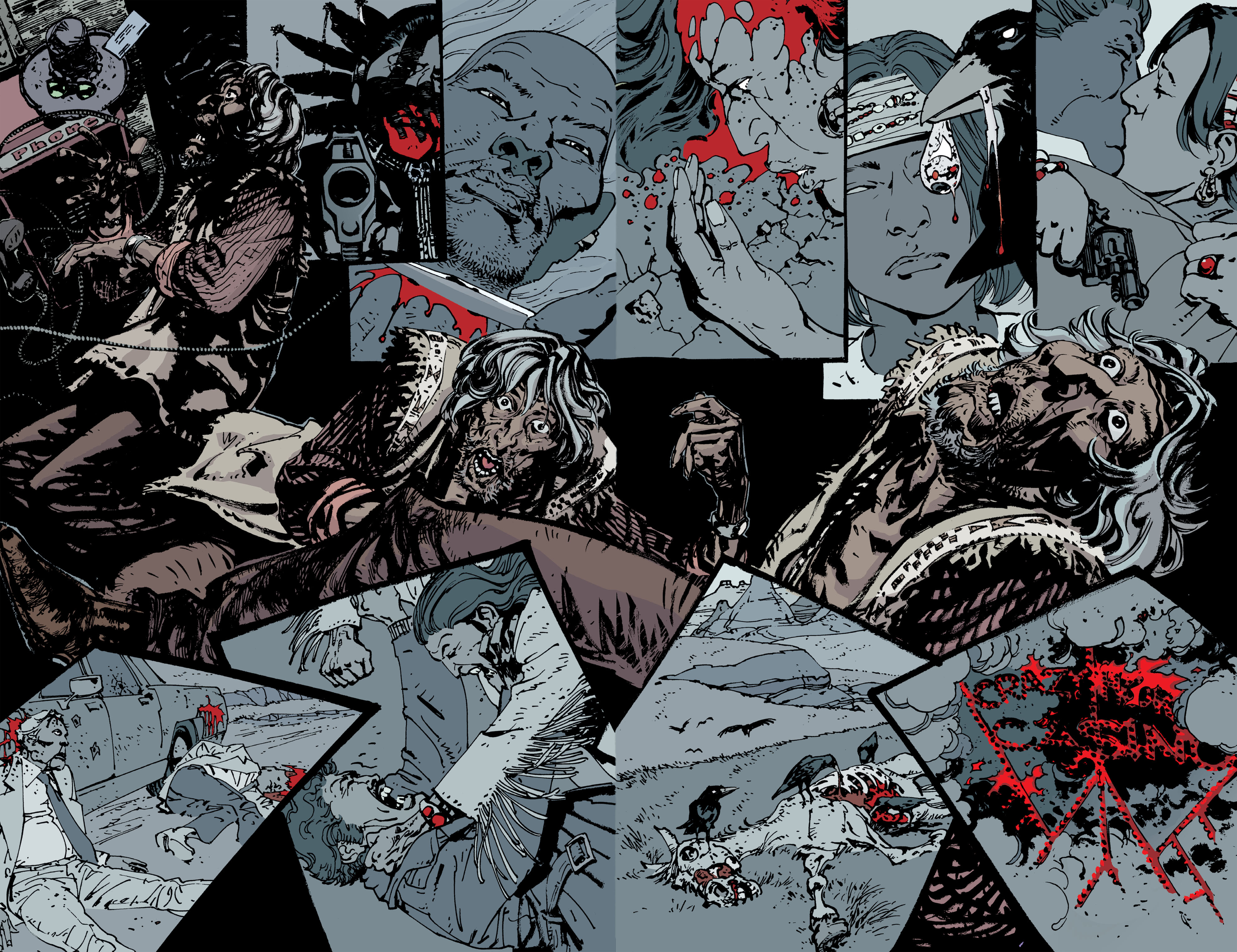 Read online Scalped: The Deluxe Edition comic -  Issue #1 - 207