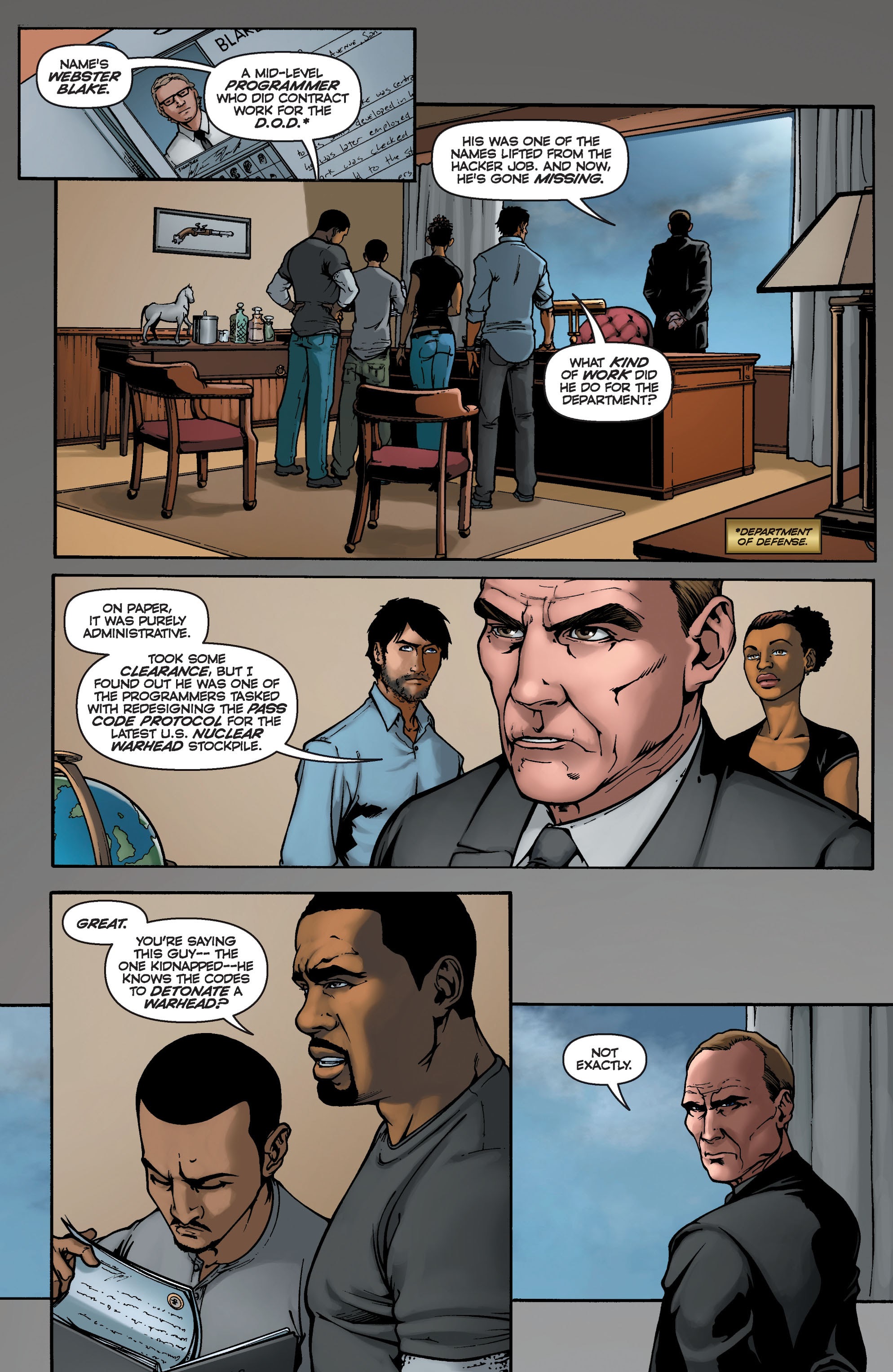 Read online Mindfield comic -  Issue #3 - 12