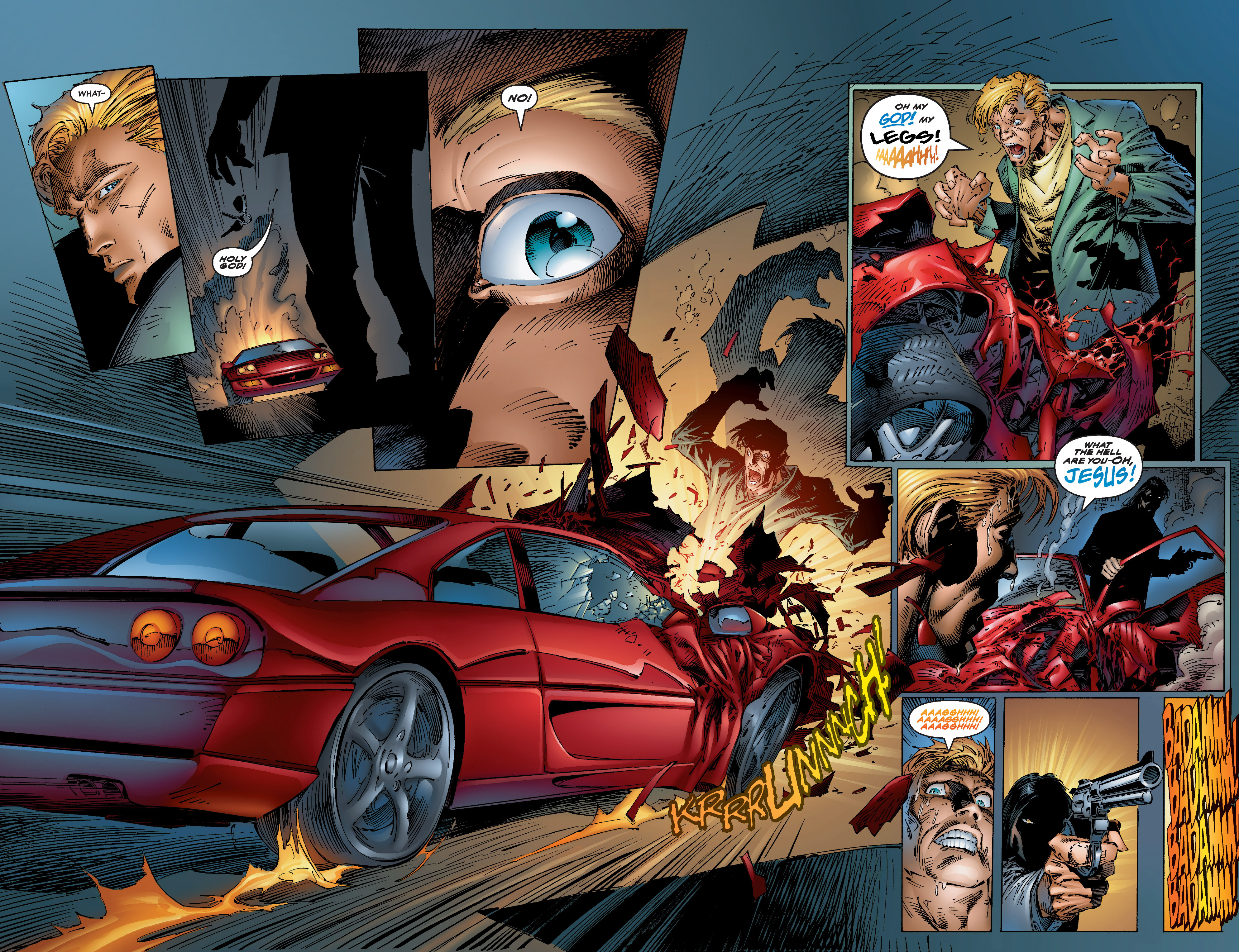 Read online The Darkness: Darkness/Batman & Darkness/Superman 20th Anniversary Collection comic -  Issue # TPB (Part 1) - 89