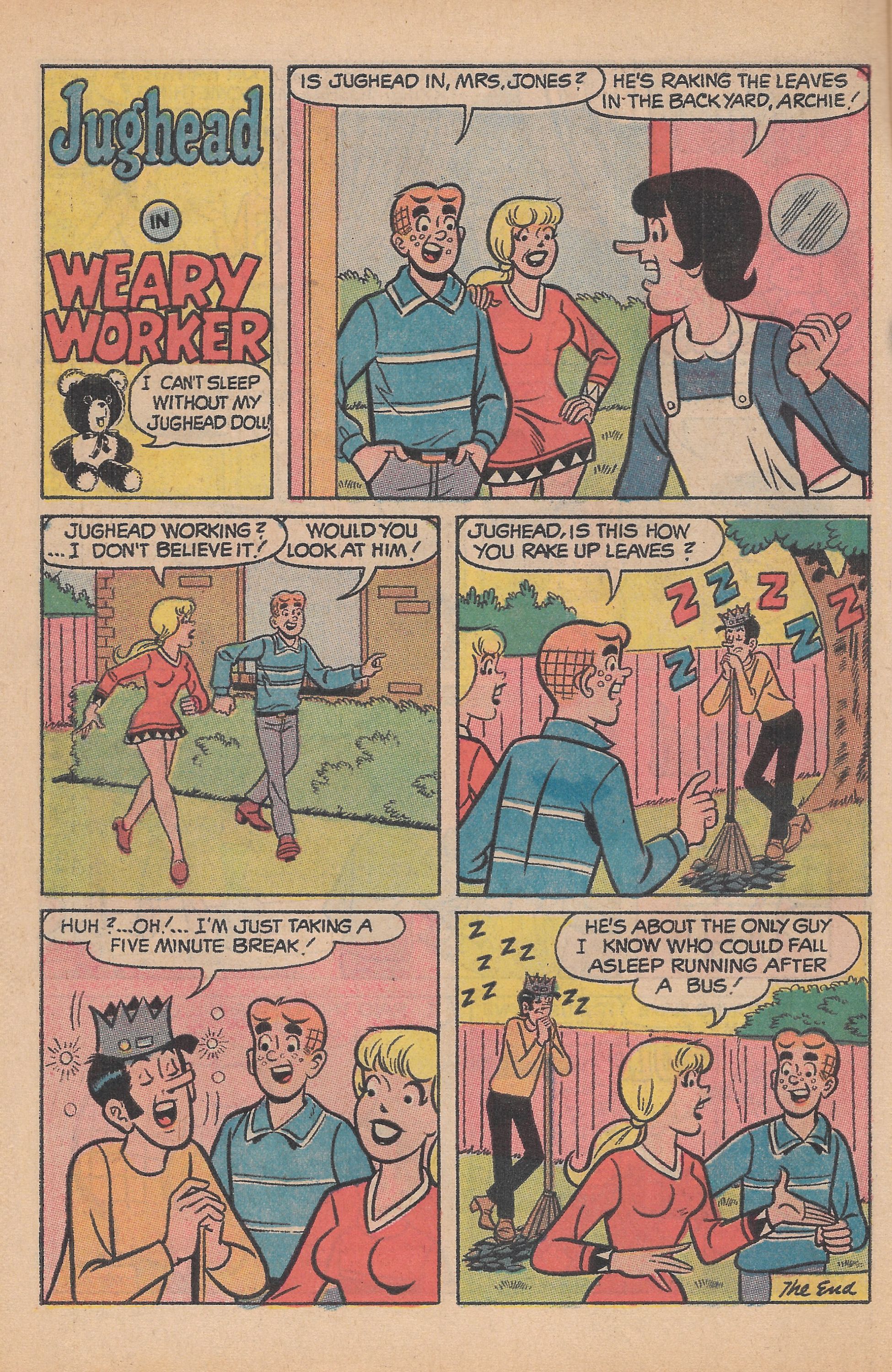Read online Jughead's Jokes comic -  Issue #18 - 58