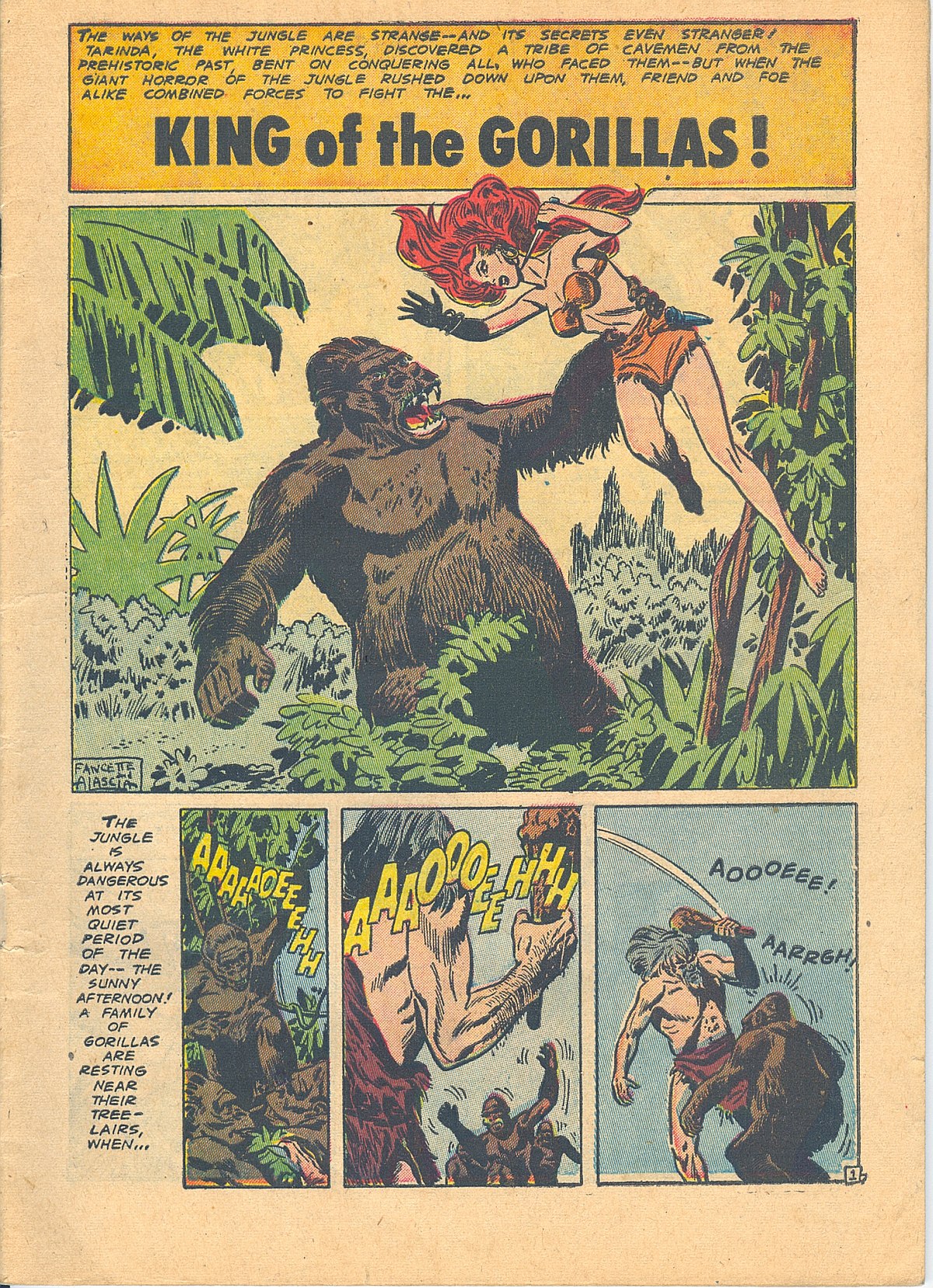 Read online Taanda White Princess of the Jungle comic -  Issue #5 - 4