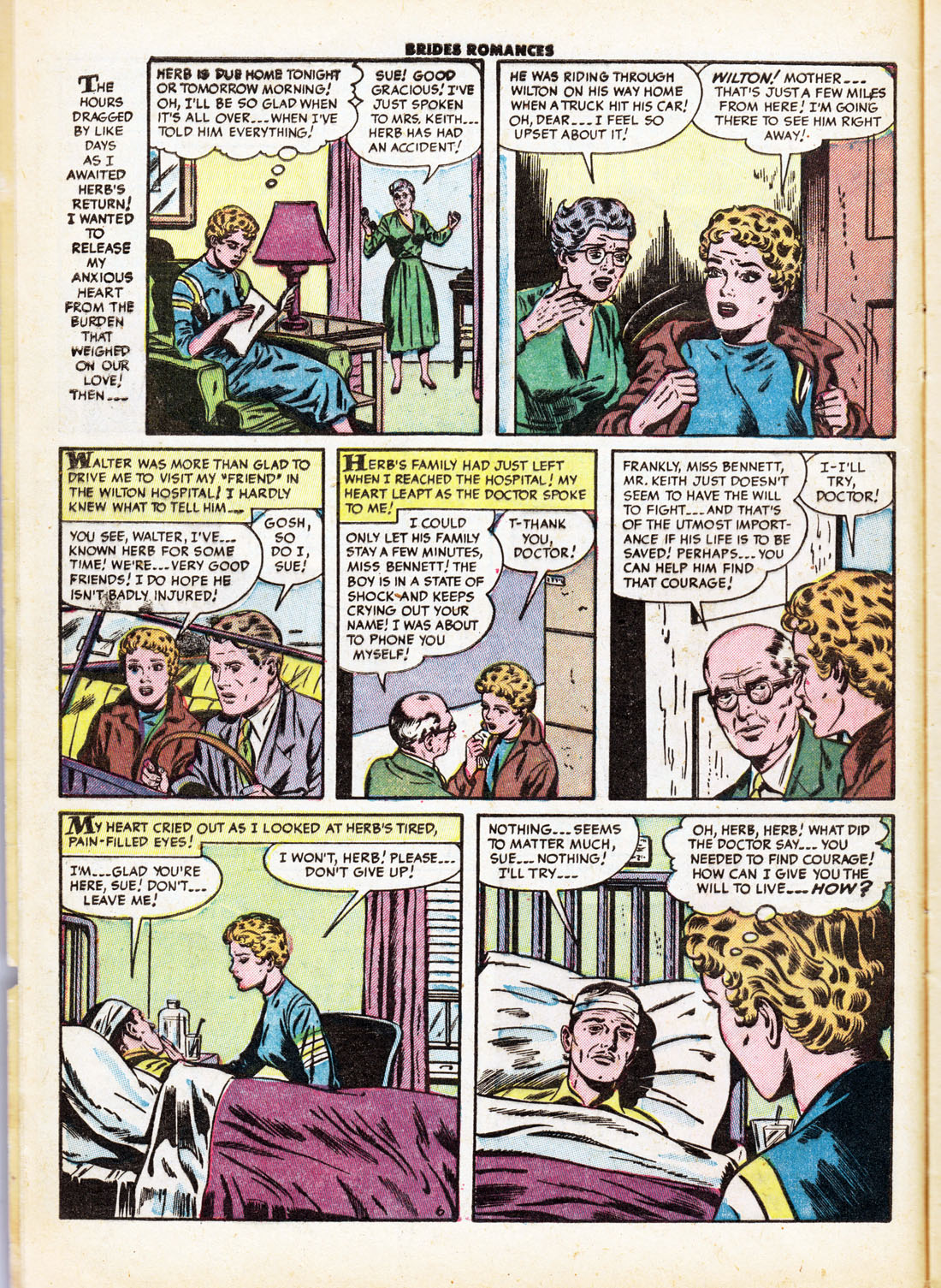 Read online Brides Romances comic -  Issue #6 - 8
